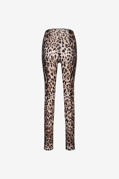 Dolce & Gabbana o1y0925 Leopard-Print Sweatpant in Multicolor Size 30" / US 8 / IT 44 - 2 Thumbnail