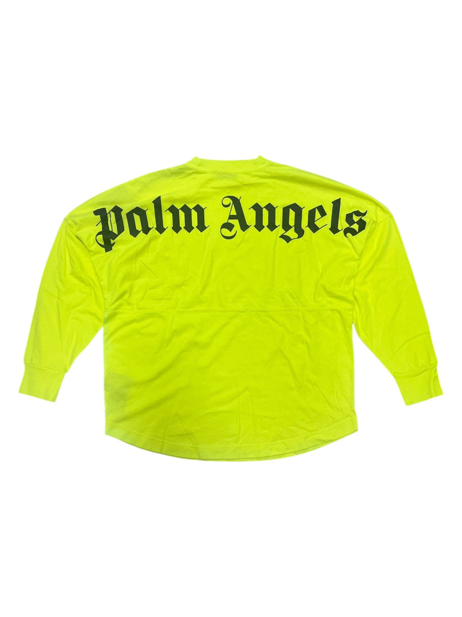 Palm Angels Palm Angels Neon Lime Long Sleeve Tee Size US XS / EU 42 / 0 - 2 Thumbnail