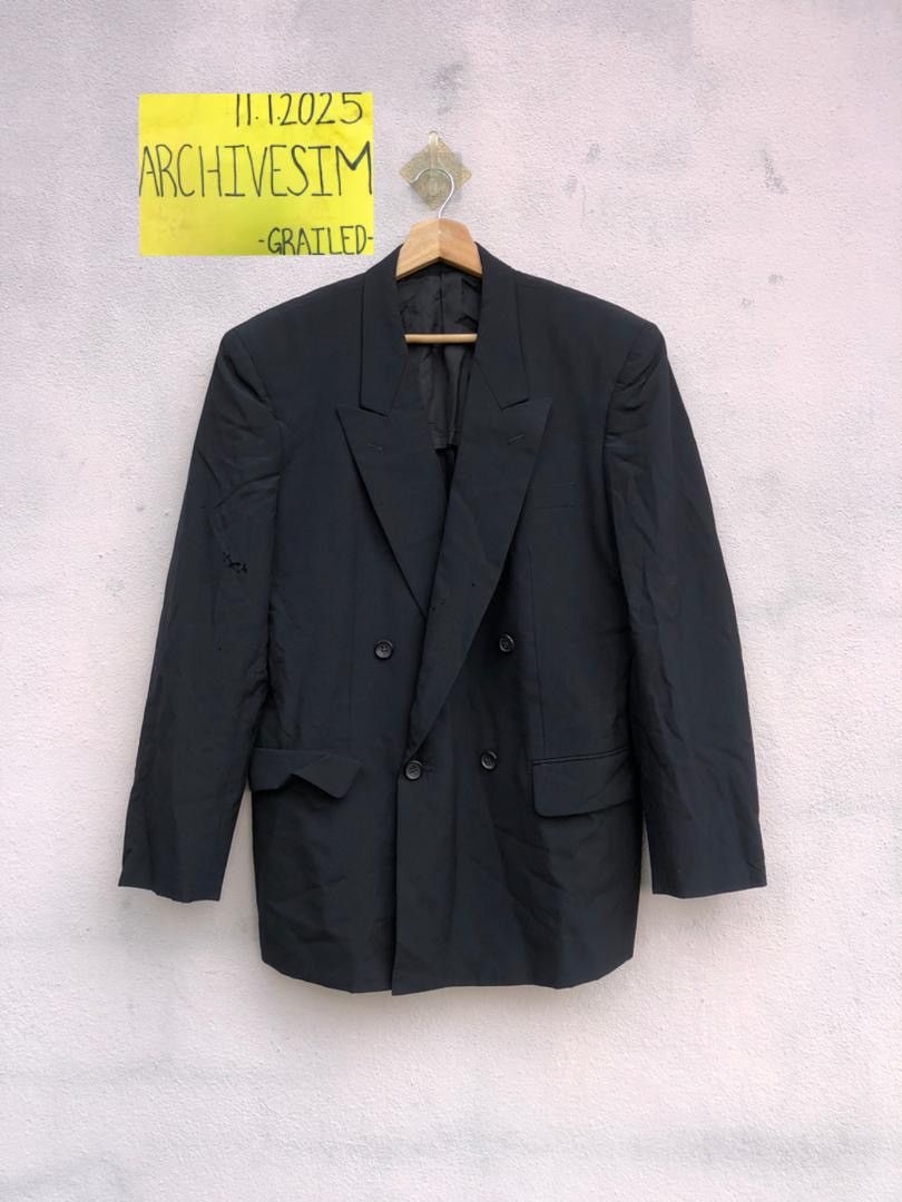 Comme des Garcons Comme des Garçons Distressed Blazer Jacket Size 40R - 2 Thumbnail