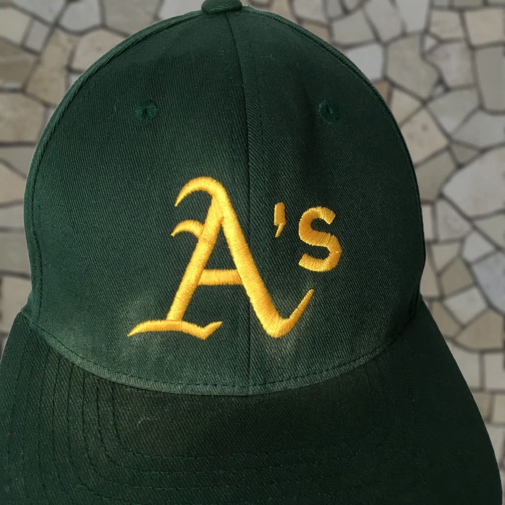 New Era Oakland A's Hat cap green flex fit small/medium Size ONE SIZE - 1 Thumbnail