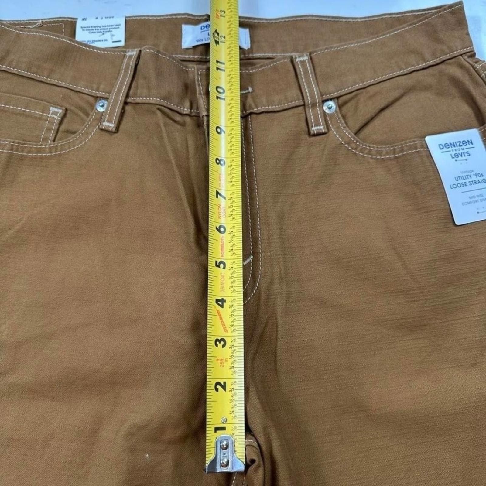 Levi's NWT Vintage Levis Denizen Utility 90s Loose Jeans Womens W29 Size 29" - 6 Thumbnail