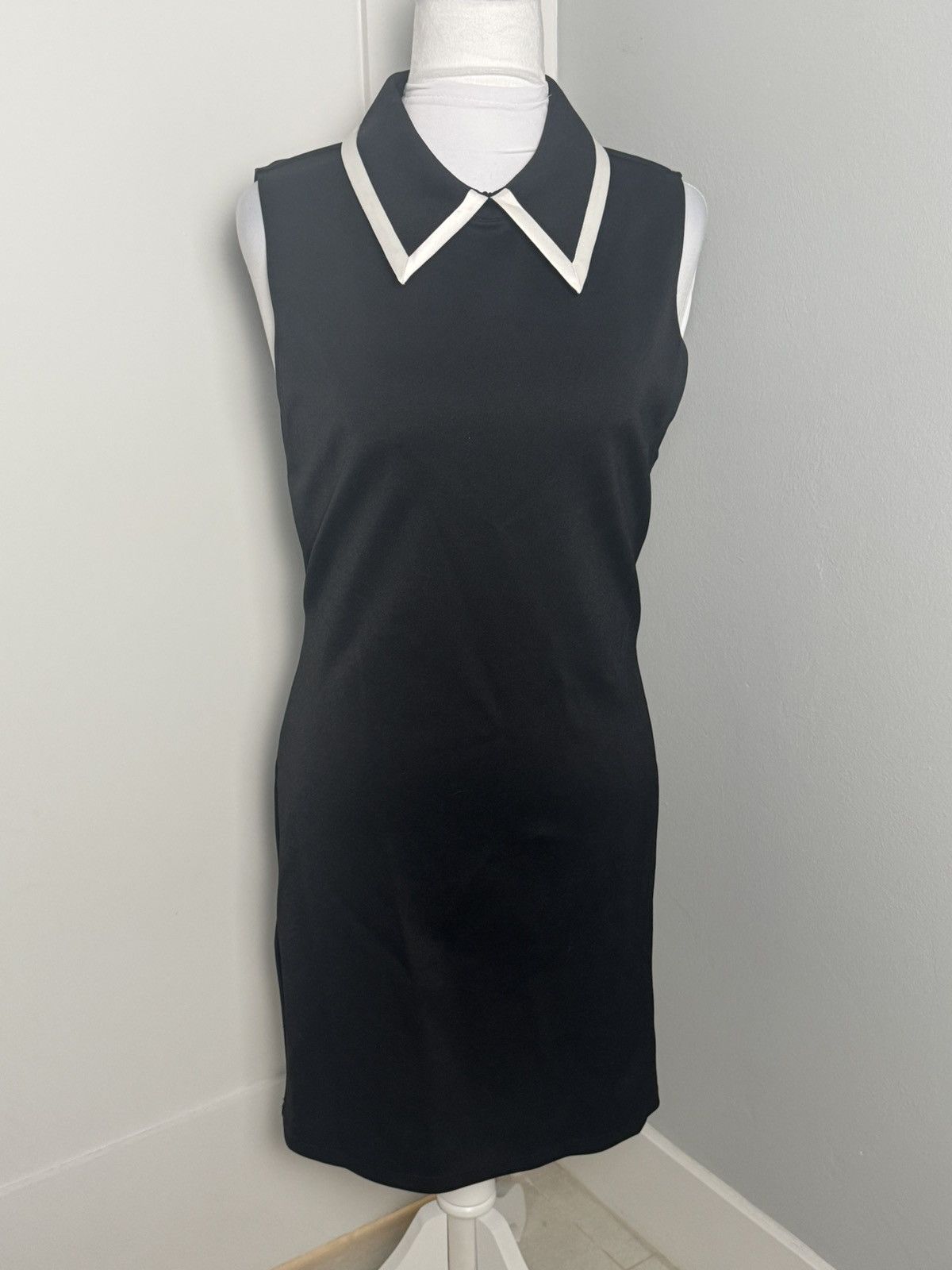 Alice + Olivia Alice + Olivia Wynell Collared Mini Dress/Size 10 Size L / US 10 / IT 46 - 4 Thumbnail
