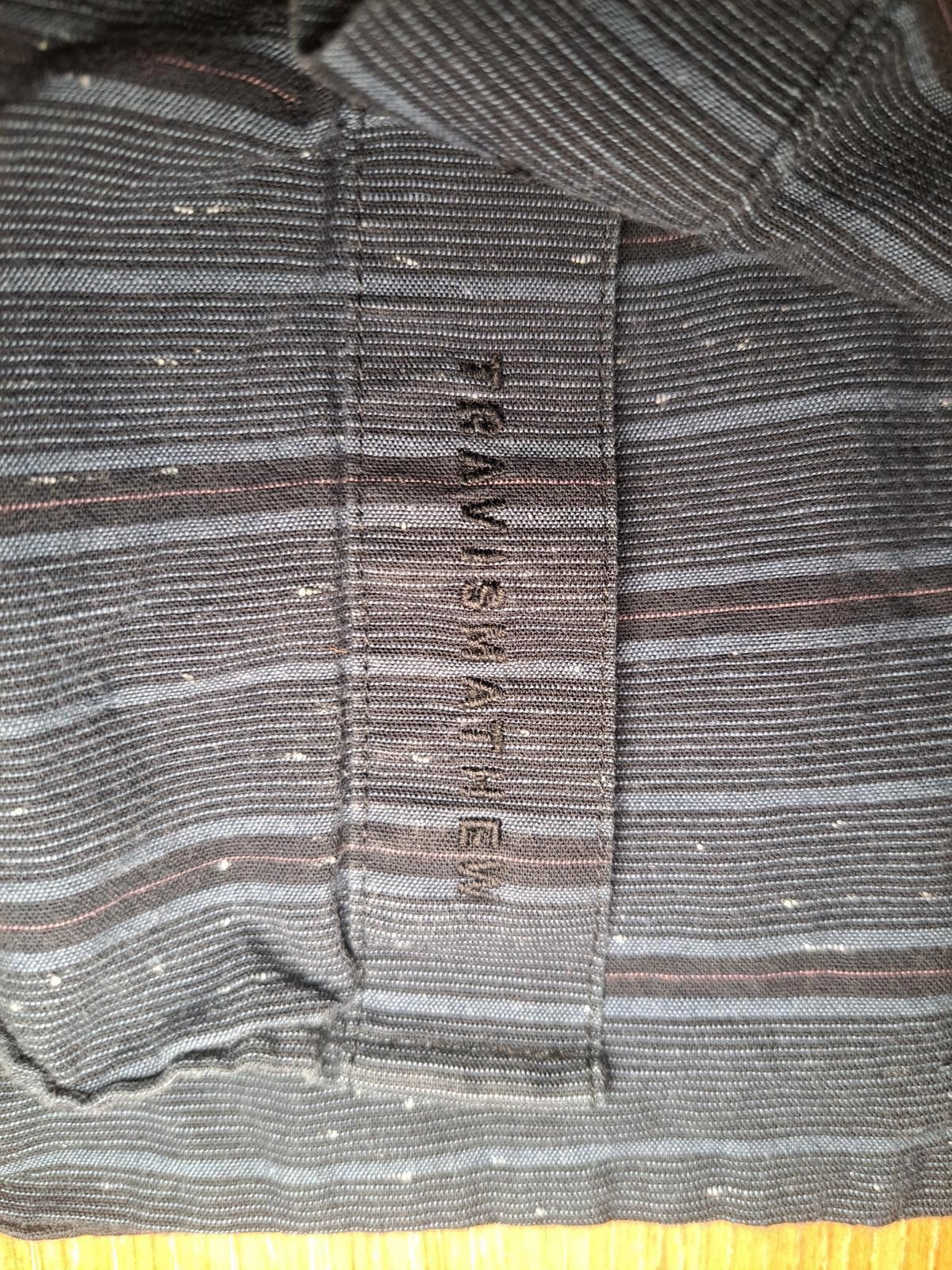 TravisMathew Travis Mathew Button Up Shirt Mens XL Blue Striped Cotton Size US XL / EU 56 / 4 - 3 Thumbnail