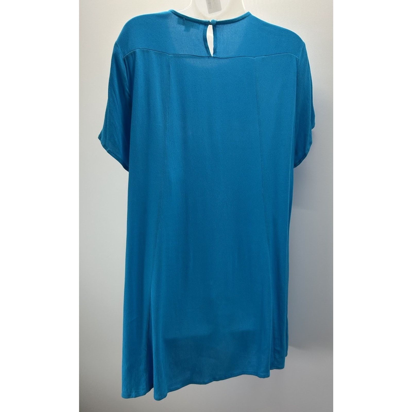 Other UMGEE BRIGHT TURQUOISE BLUE SHORT SLEEVE DRESS SM. Size S / US 4 / IT 40 - 2 Thumbnail