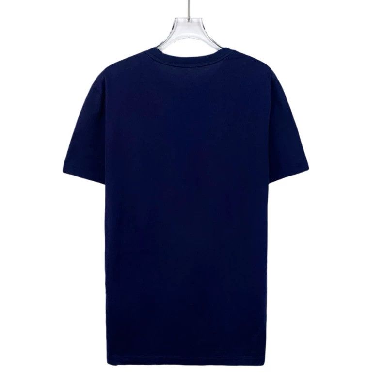 Louis Vuitton Louis Vuitton Navy Rhinoceros Embroidered Cotton Crew Neck Size US XS / EU 42 / 0 - 2 Thumbnail