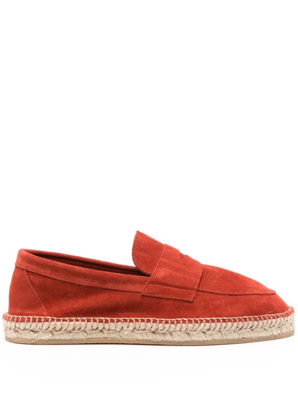 Christian Louboutin o1s1wg110924 Varsiboat Flat Shoes in Orange Size US 8 / EU 41 - 1 Thumbnail