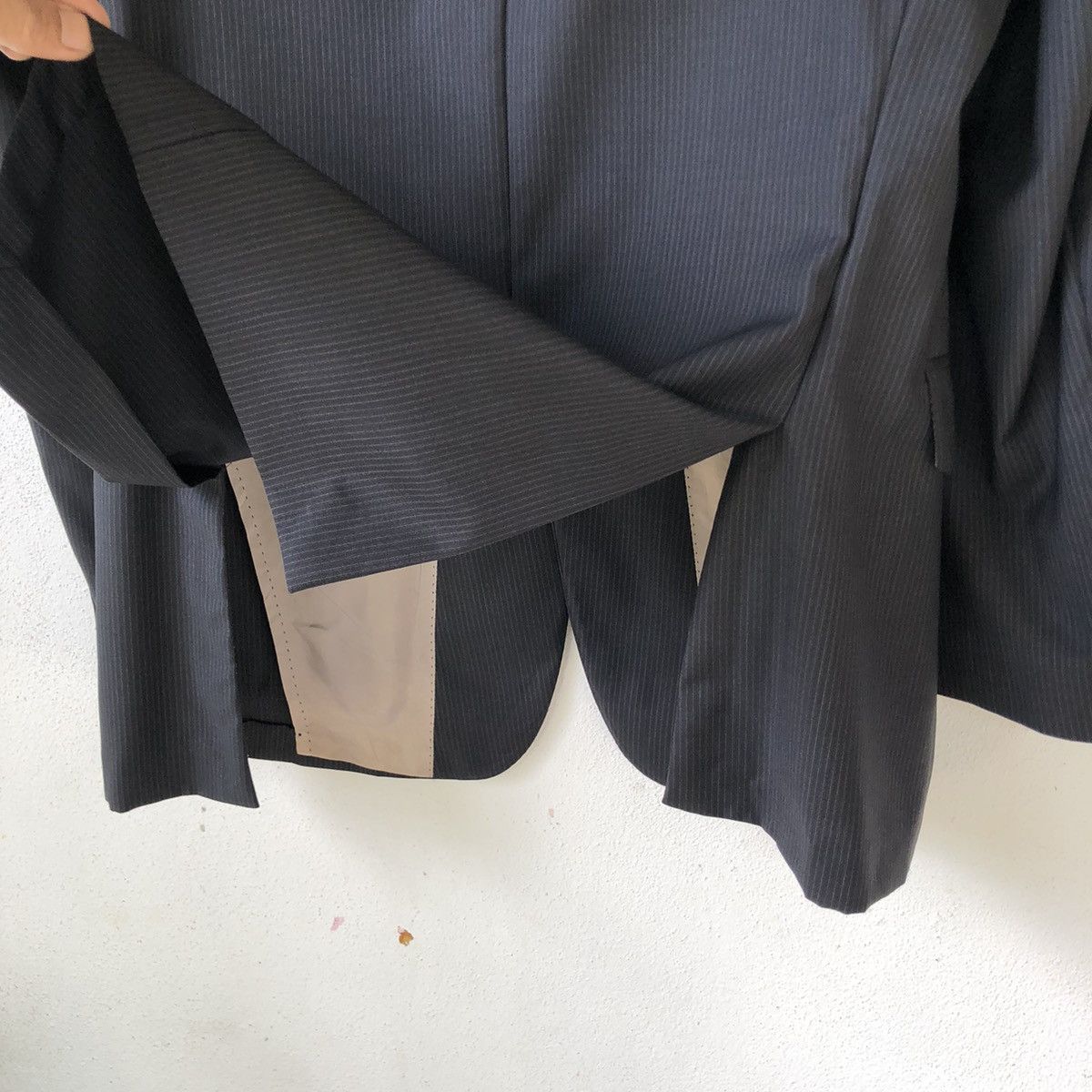 Hugo Boss BOSS HUGO BOSS “ Scorsese/Movie-H” Black Pinstripe Blazer Size 42R - 7 Thumbnail