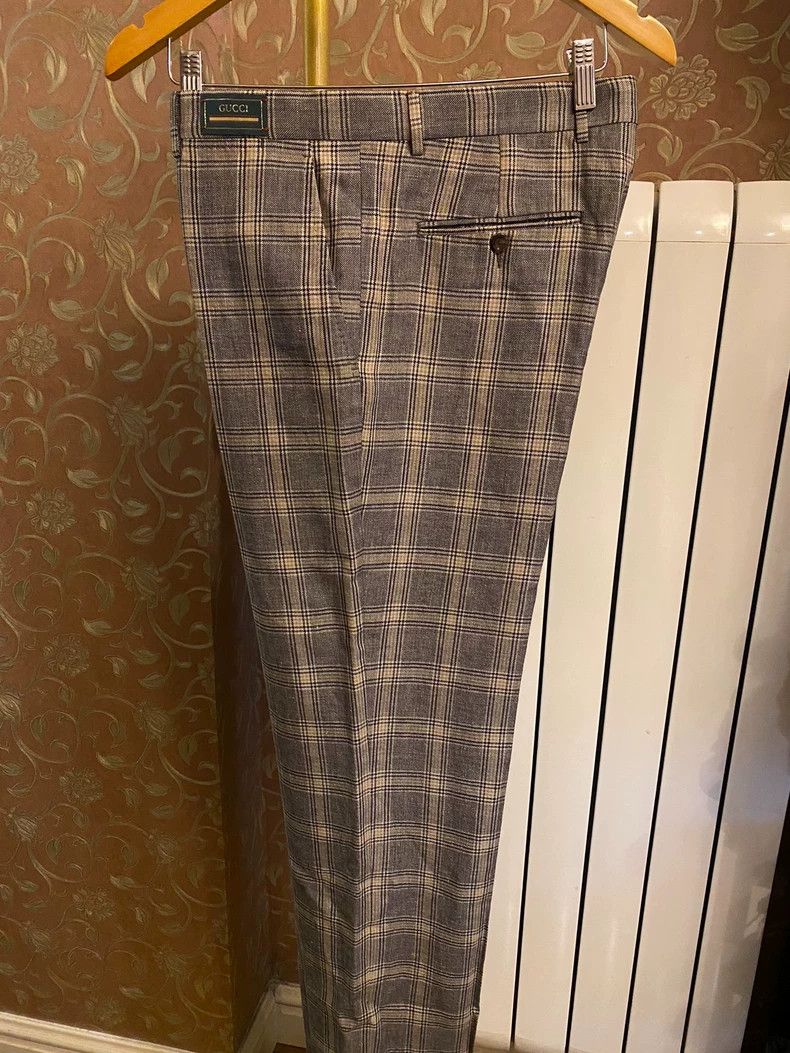 Gucci Gucci 1921 Series Green Label Western Trousers Casual Trous Size US 34 / EU 50 - 7 Thumbnail