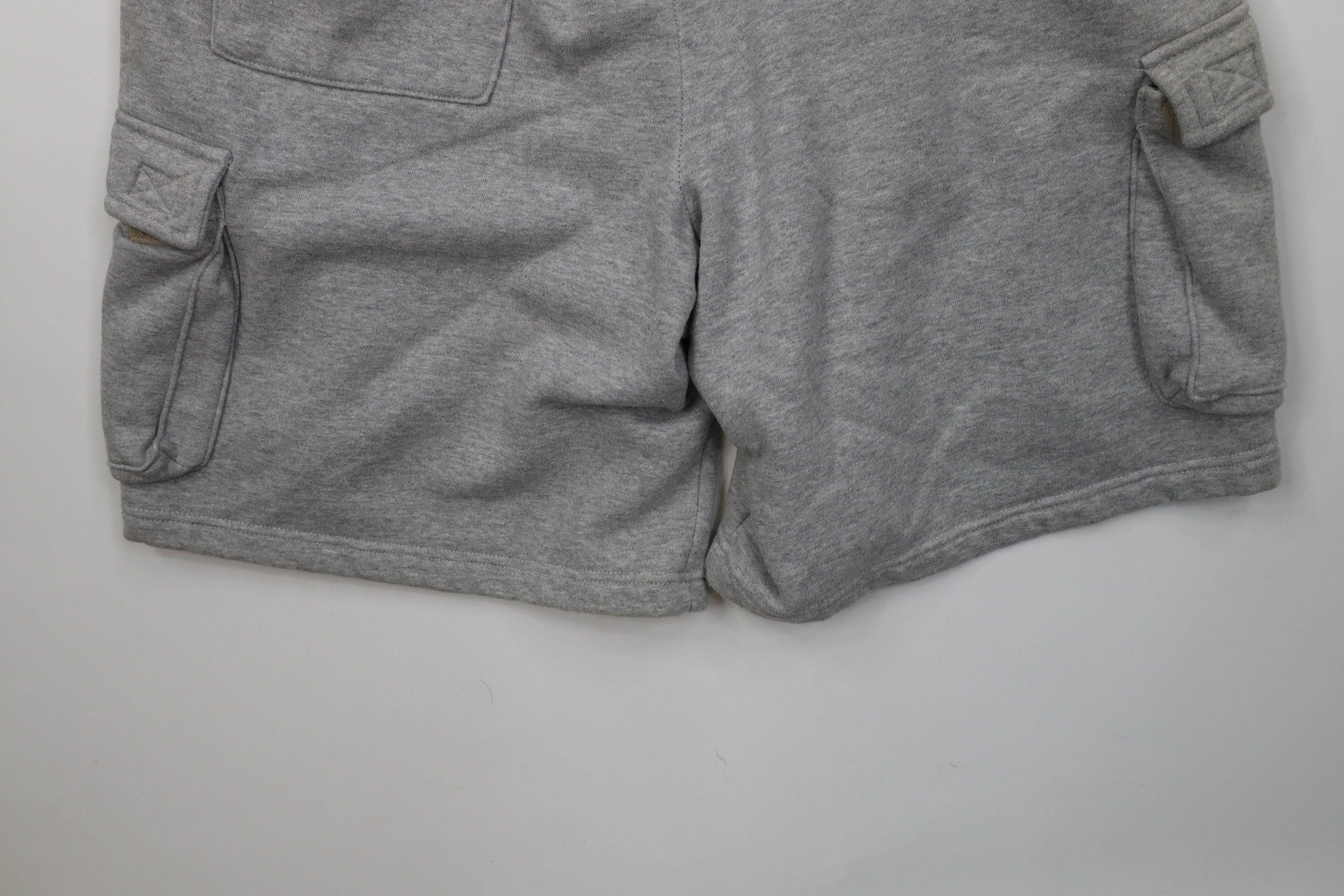 Vintage Vintage 90s Y2K Streetwear Blank Sweatpants Cargo Shorts Size US 36 / EU 52 - 12 Thumbnail
