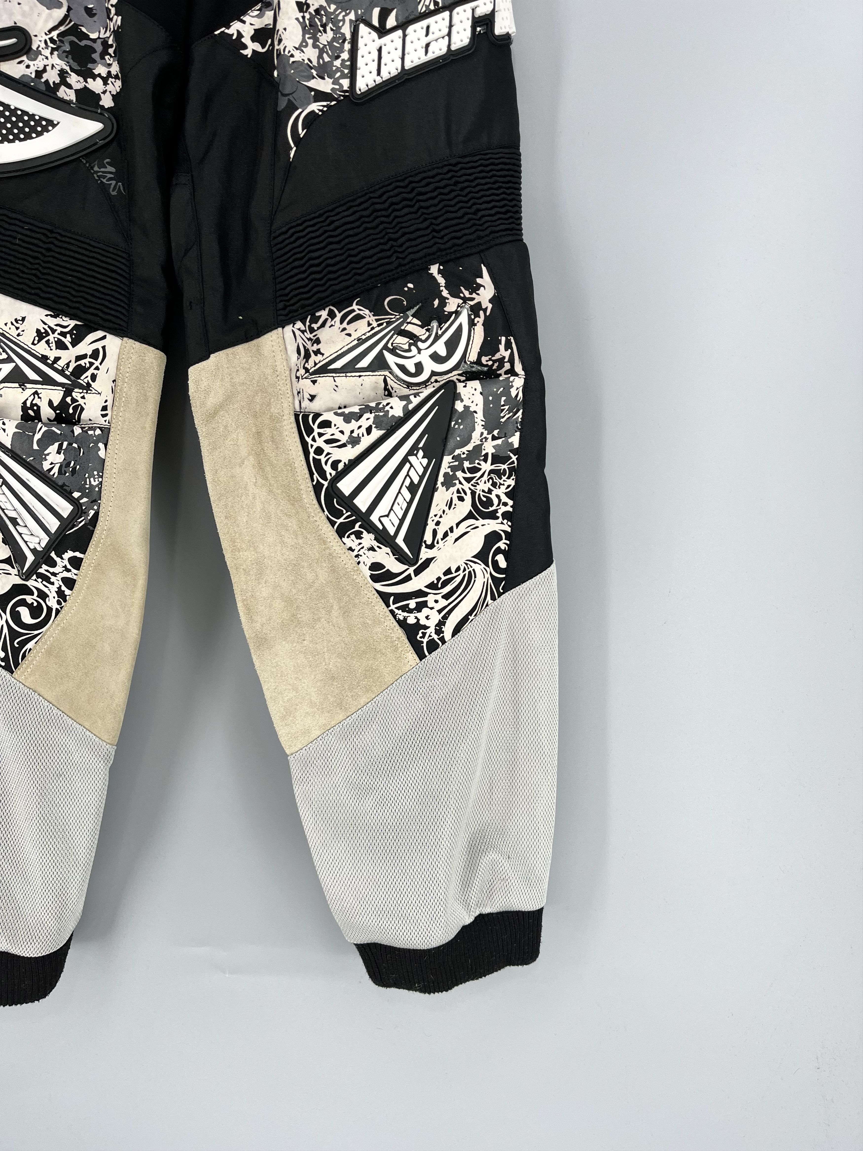 Vintage Berik Cargo Racing Textile Leather Moto Pants Size US 30 / EU 46 - 5 Thumbnail
