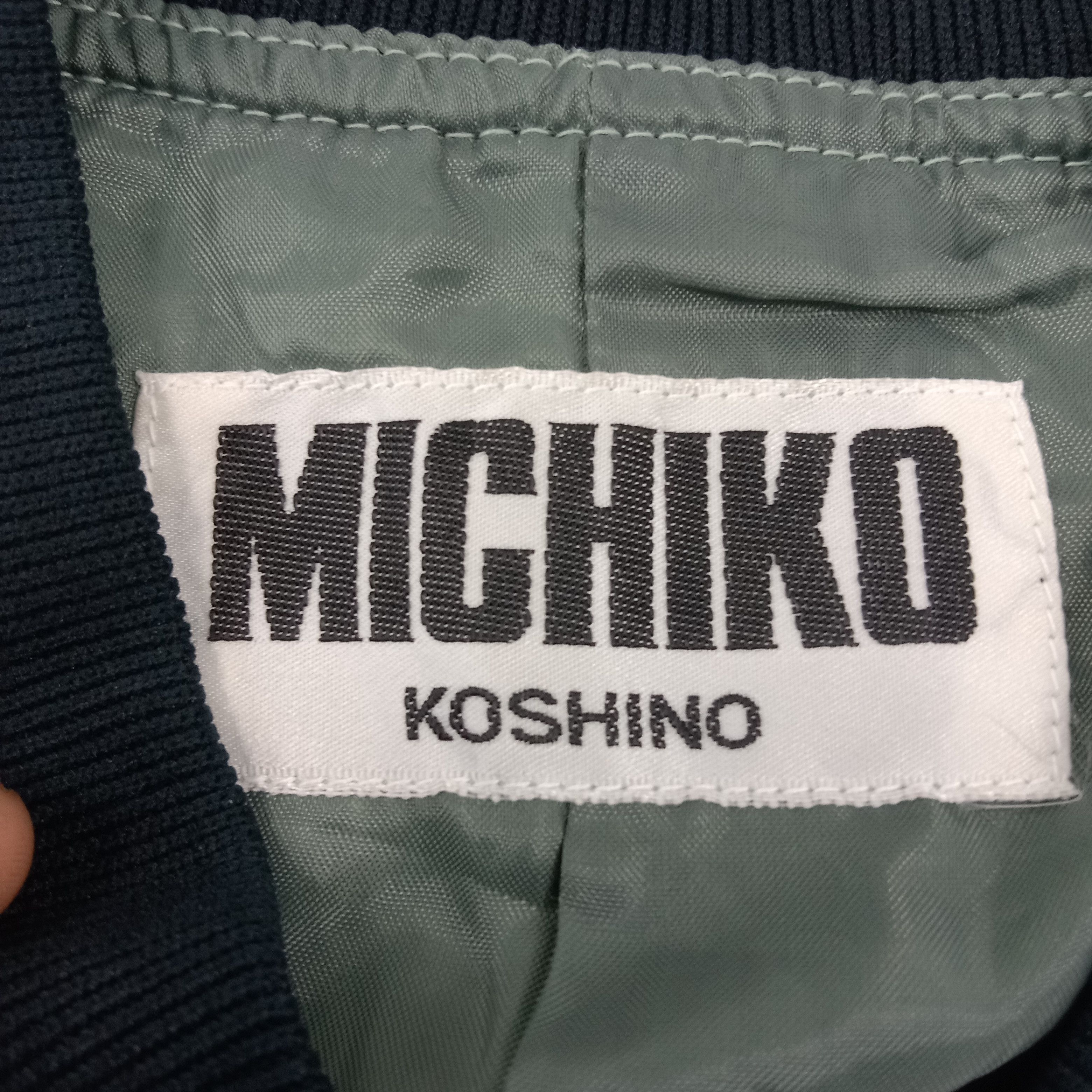 Michiko Koshino × Vintage Michiko Koshino Pucka Clobba Japan Brand Jacket Size US L / EU 52-54 / 3 - 7 Thumbnail