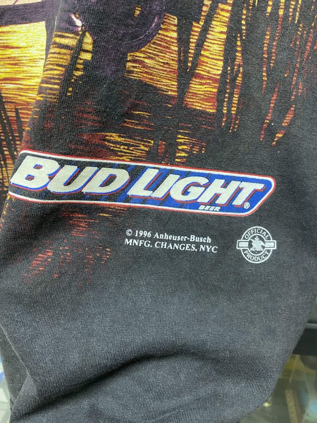 Budweiser Vintage 1996 Budlight beer i love you man! Size US XL / EU 56 / 4 - 4 Thumbnail
