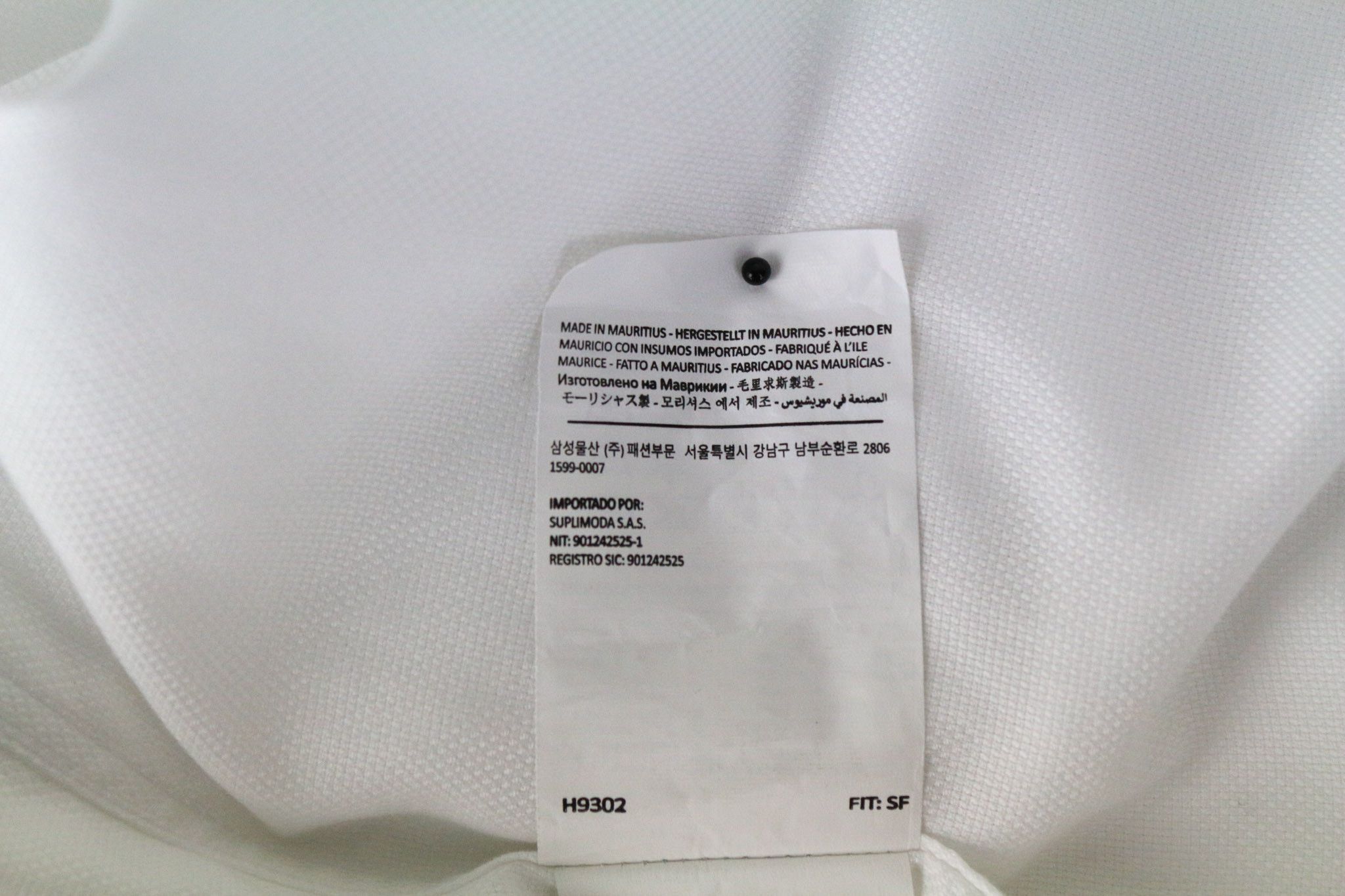 Suitsupply TRAVELLER 37/14 1/2 Slim White Cotton Twill 72676 Size 38R - 7 Thumbnail