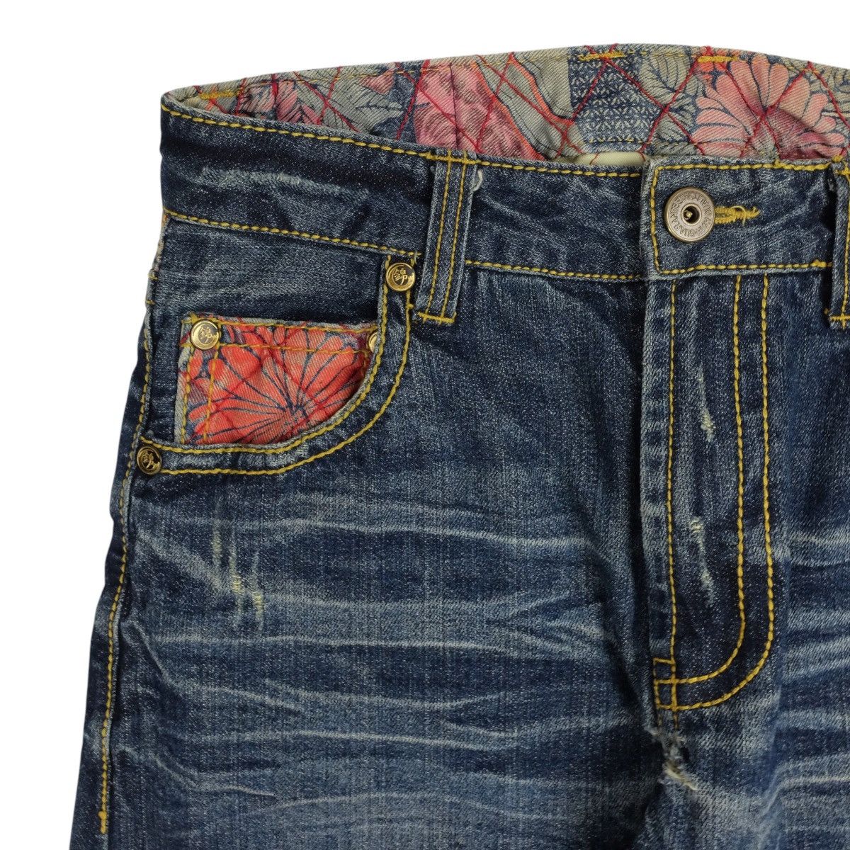 Japanese Brand Nishiki Evangelion Jeans Size US 30 / EU 46 - 9 Thumbnail