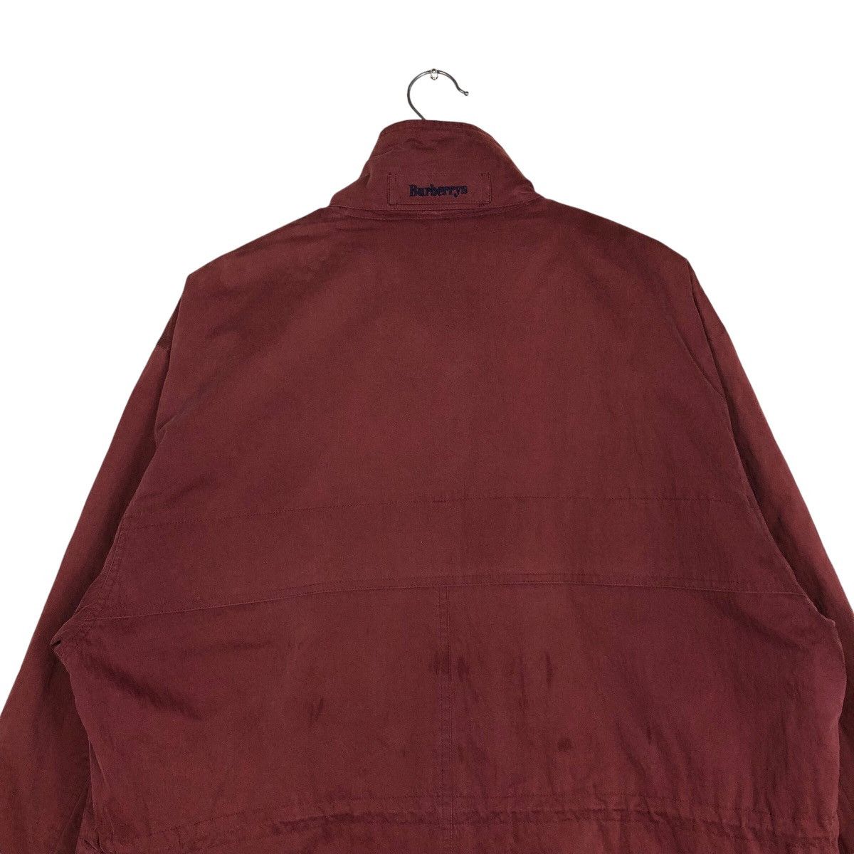 Burberry 📌Vintage Burberrys Button Jacket Biker Style Size US L / EU 52-54 / 3 - 10 Thumbnail