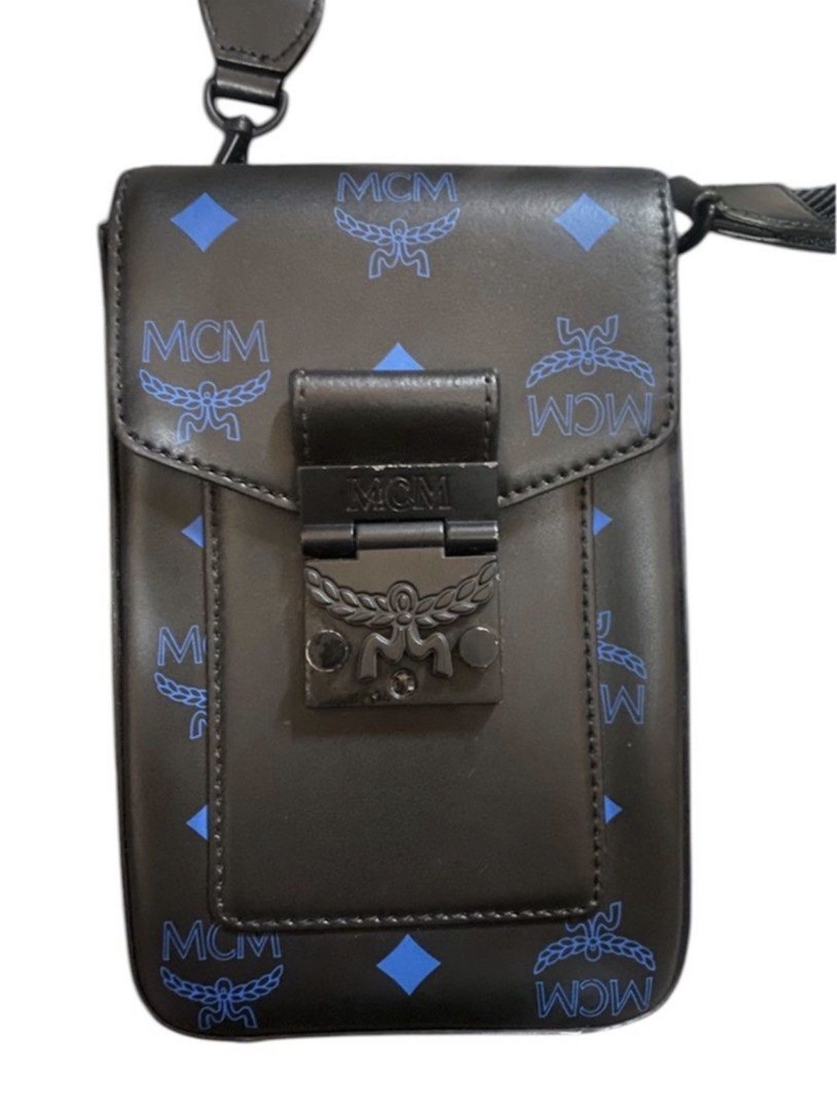 MCM MCM Crossbody Colour Splash logo leather Size ONE SIZE - 1 Thumbnail