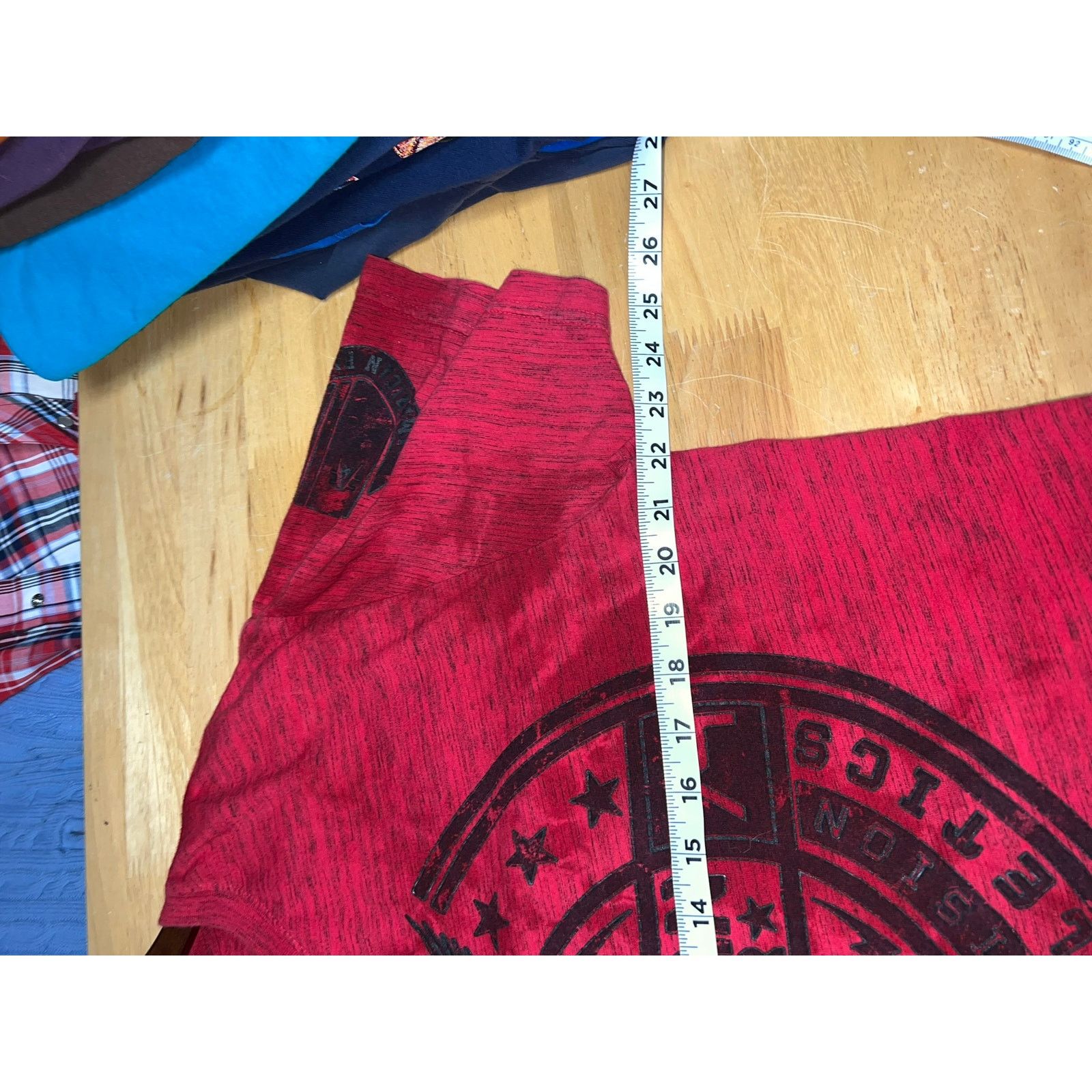 American Apparel American Fighter Shirt Freemont Red Graphic XL Y2K 2000s Size US XL / EU 56 / 4 - 11 Thumbnail