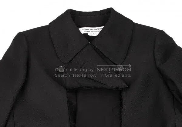 Comme des Garcons Comme des Garcons Black vintage design long coat Size L / US 10 / IT 46 - 4 Thumbnail