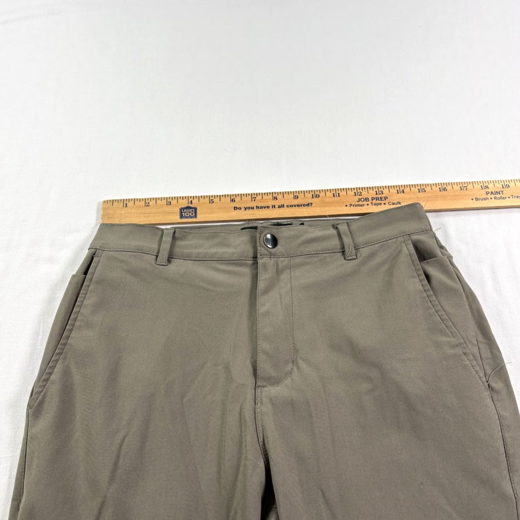 Cuts Cuts Jogger Pants Mens M Brown AO Tapered Athletic Stretch Casual Regular Inseam 28 Logo Size US 31 - 5 Thumbnail