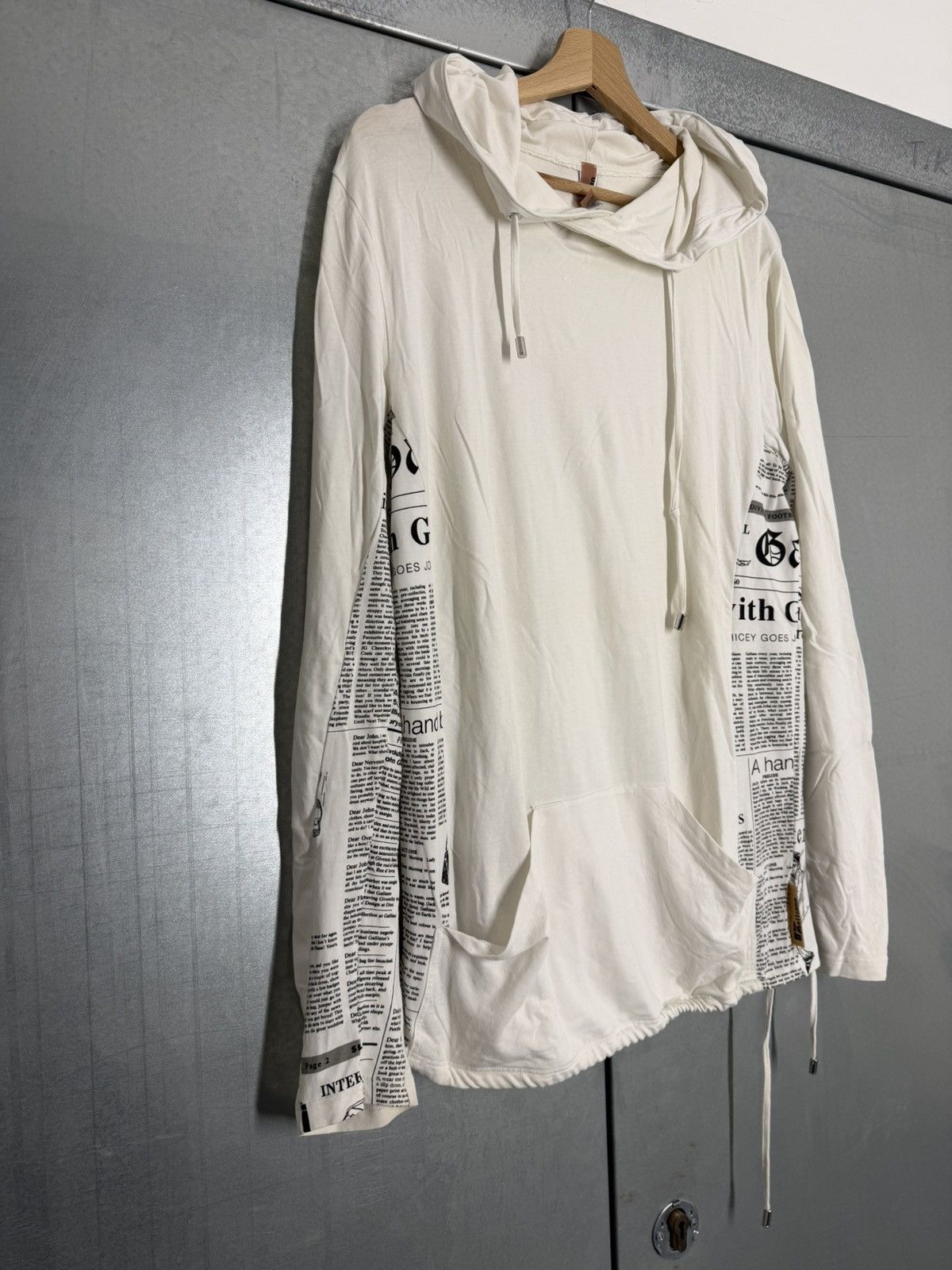 John Galliano John Galliano Gazette Light Hoodie Size US M / EU 48-50 / 2 - 2 Thumbnail