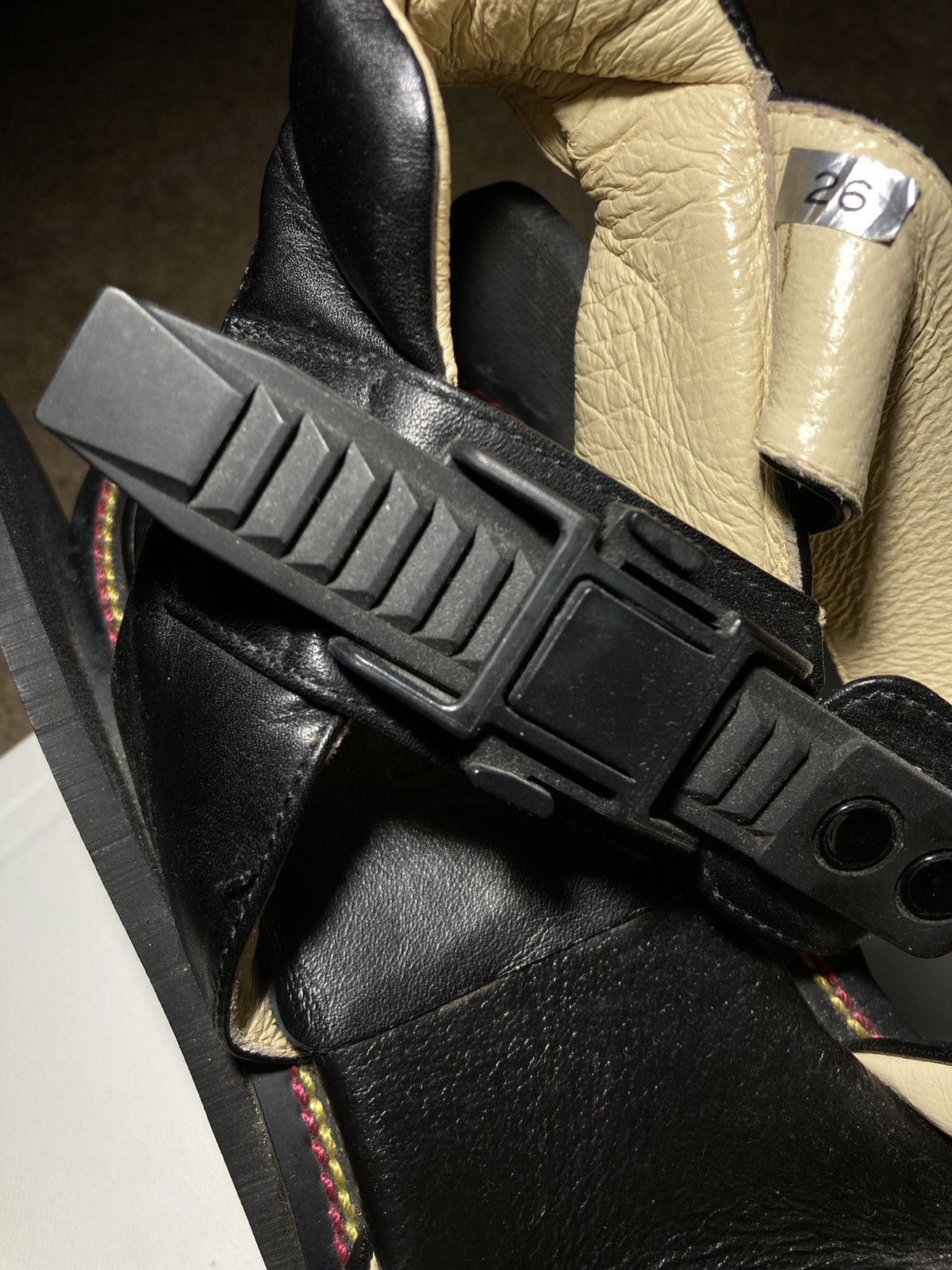 New 20471120 Ski Boots 90s Sandals Hyoma SS98 90s Black