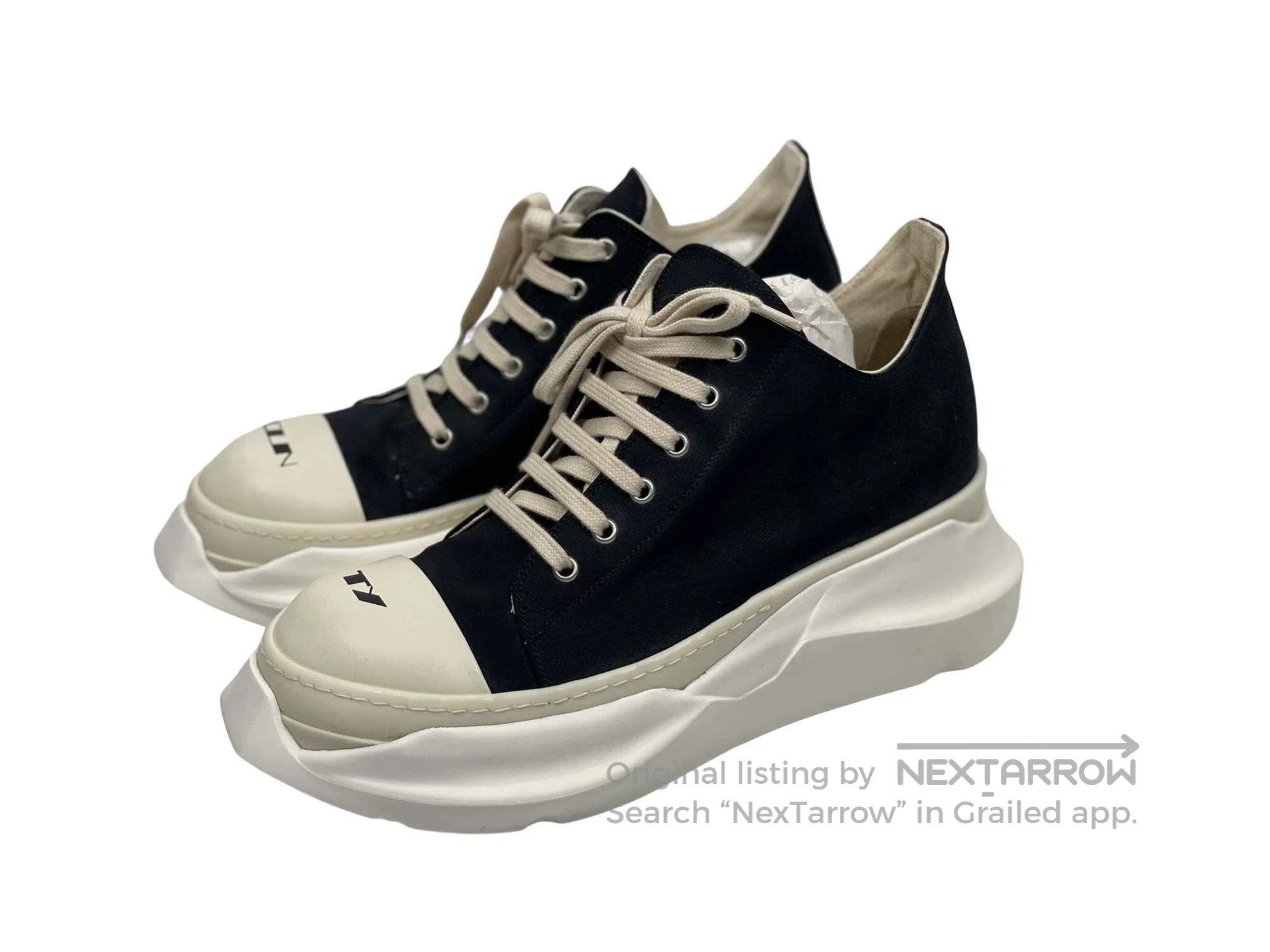 Rick Owens RICK OWENS Printed Thick Sole Low-Top Converse Size US 9 / EU 42 - 1 Thumbnail