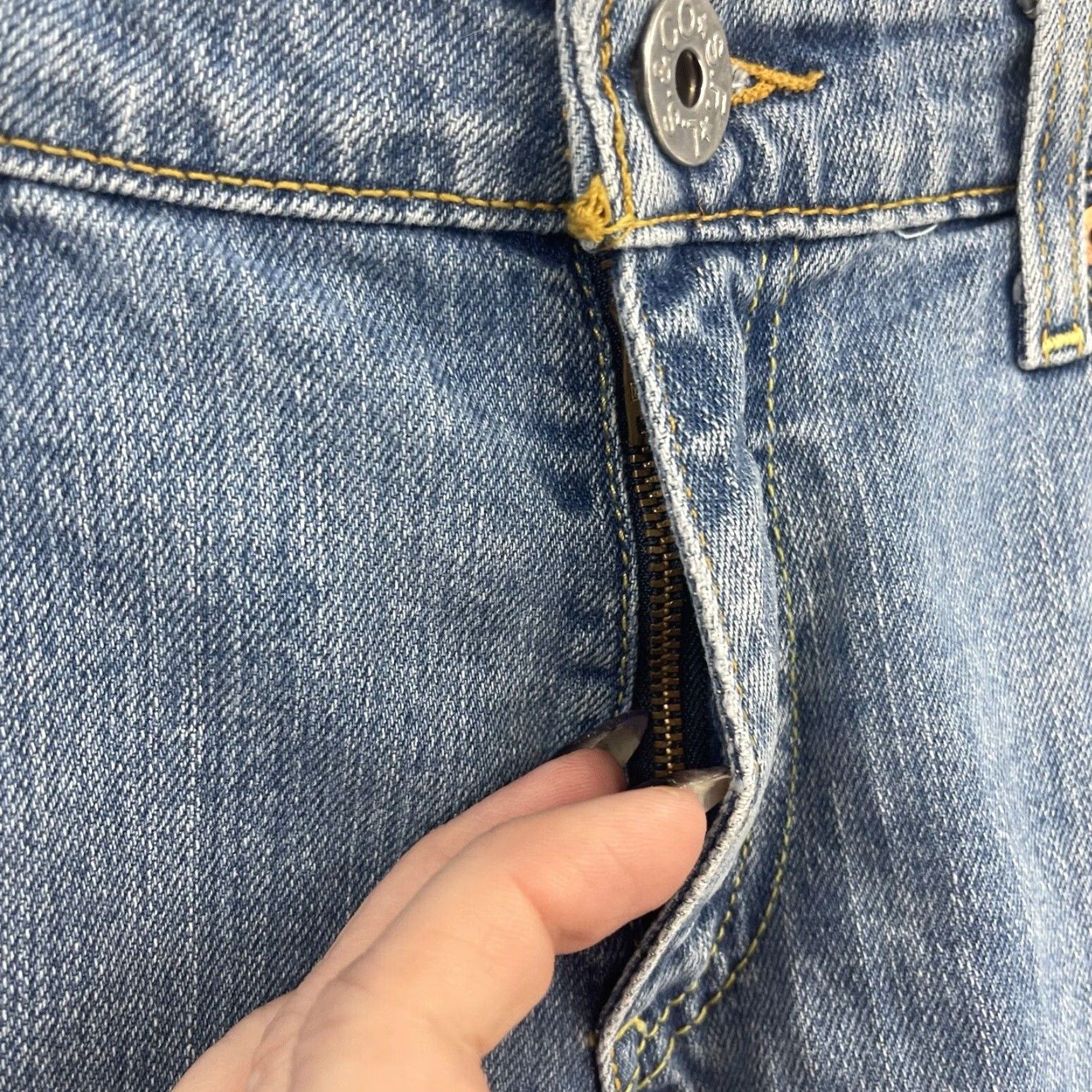 Levi's Levi's Special Edition Jeans Womens Size 9M Blue Denim Distressed Bootcut Vintage Y2K 90s Jeans Womens Juniors Size 30" / US 8 / IT 44 - 6 Thumbnail