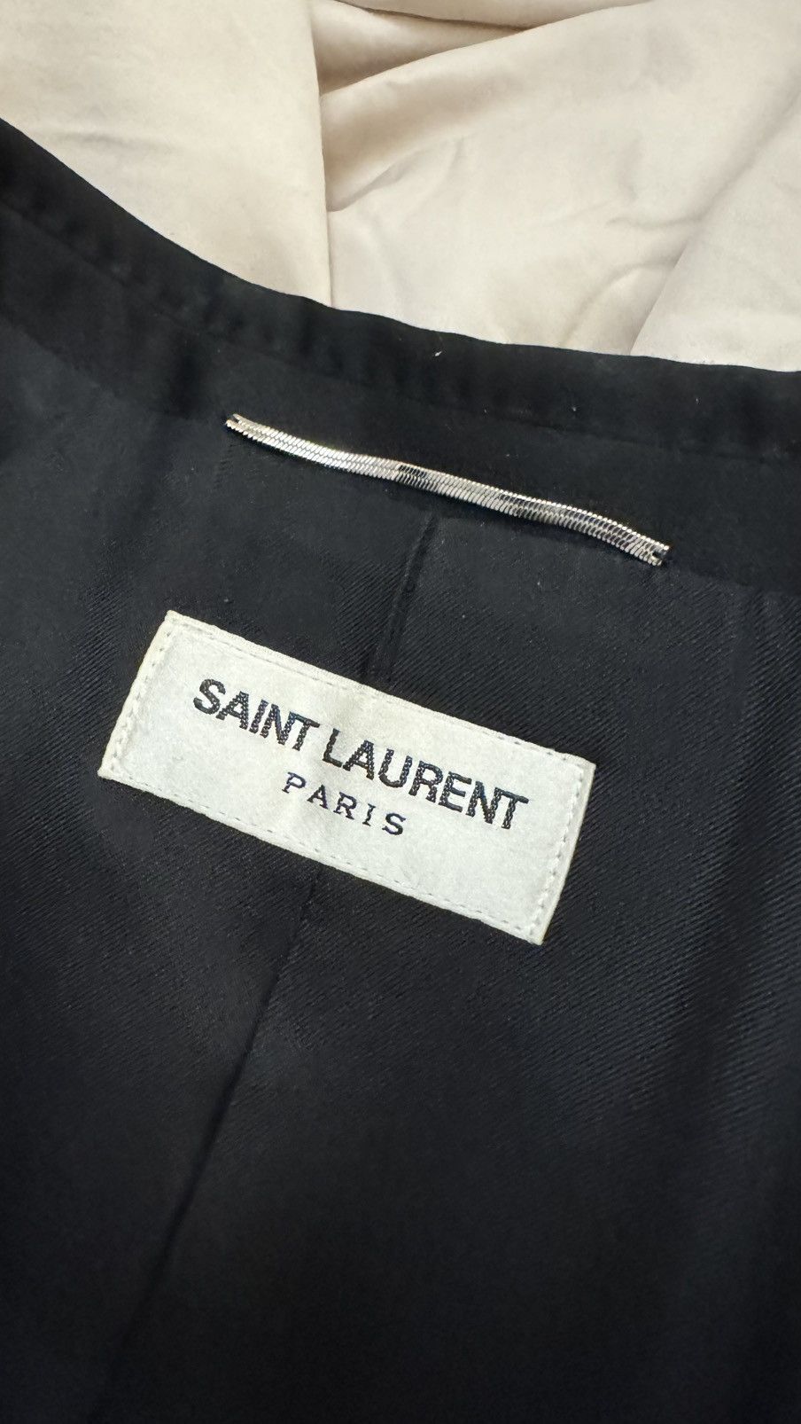 Saint Laurent Navy Blazer