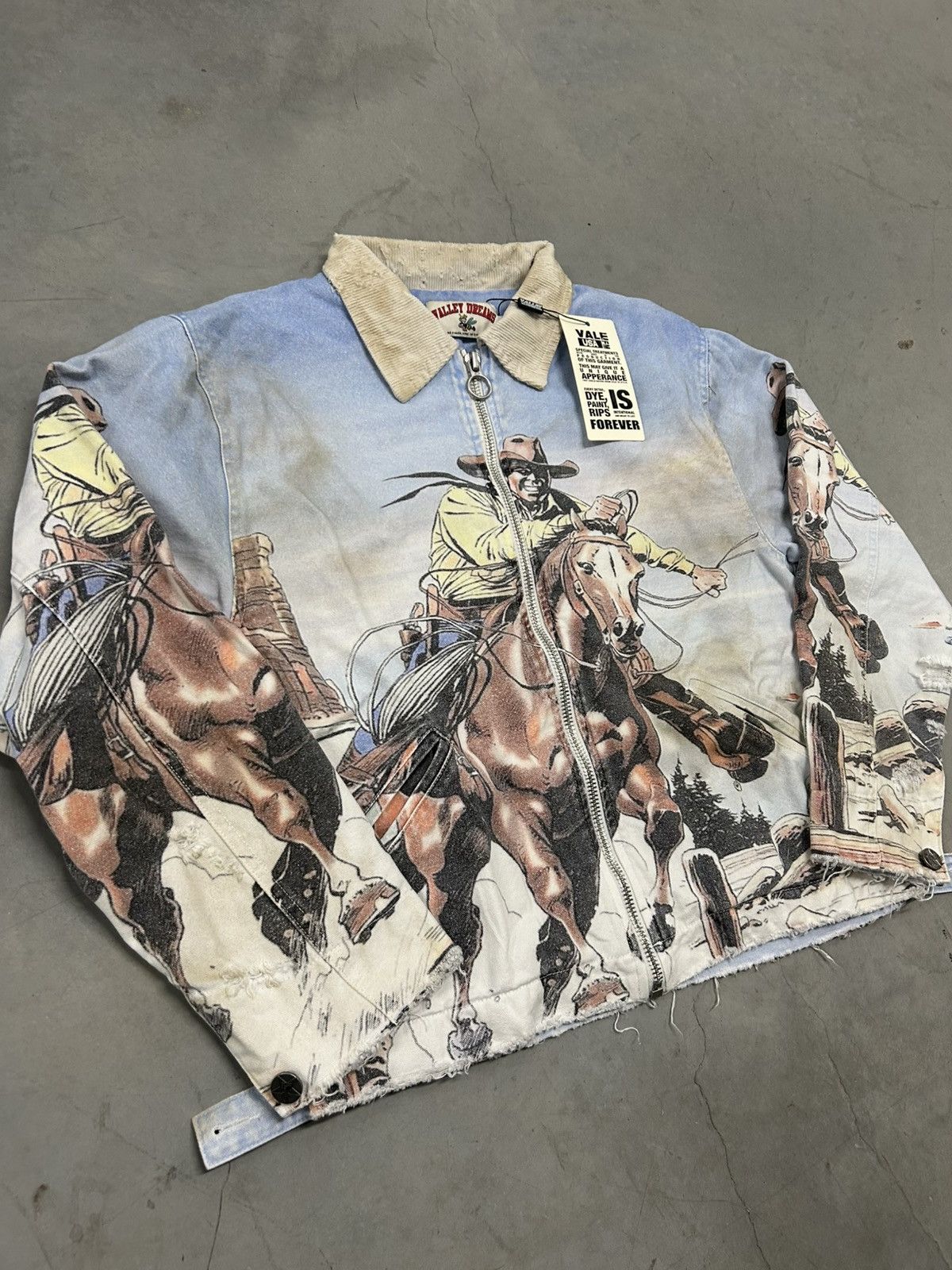 Vale Vale Forever Valley Dreams Stampede Workwear Jacket New Size US XL / EU 56 / 4 - 2 Thumbnail