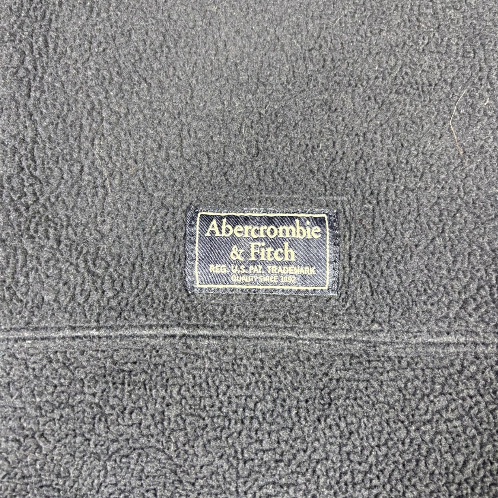 Abercrombie & Fitch VINTAGE Abercrombie & Fitch Navy Blue Full Zip Sherpa Fleece Jacket Sweatshirt Adult L Men Size US L / EU 52-54 / 3 - 4 Thumbnail