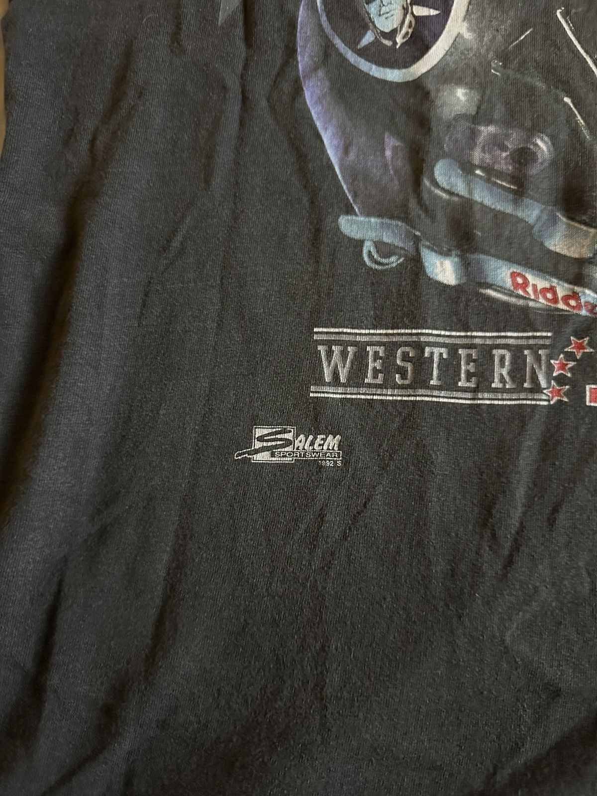 Vintage Oakland Raiders Vintage Tee Single Stitch Size US L / EU 52-54 / 3 - 3 Thumbnail