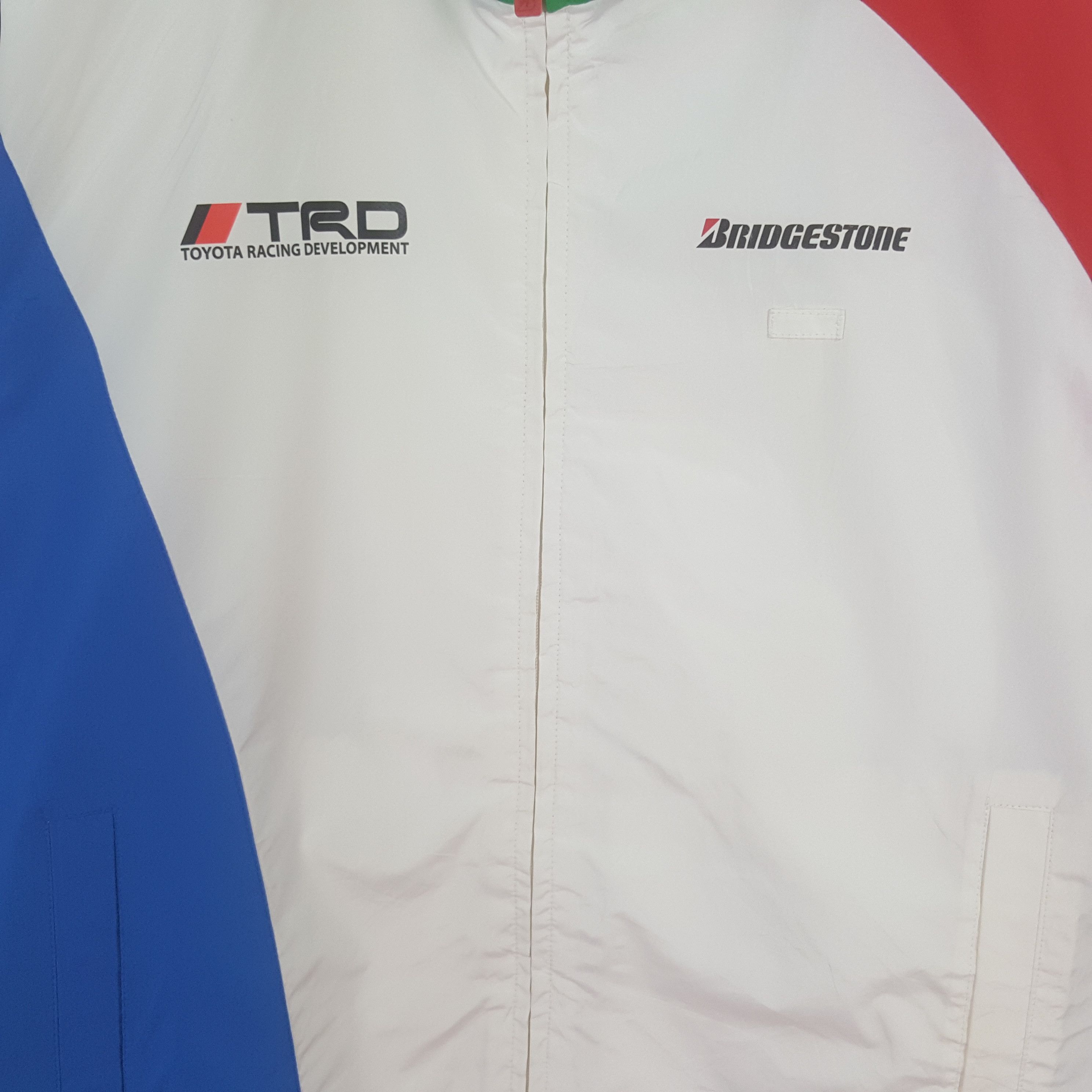 Japanese Brand Vintage Bridgestone Toyota Racing TRD Custom Jacket C308N18 Size US L / EU 52-54 / 3 - 4 Thumbnail