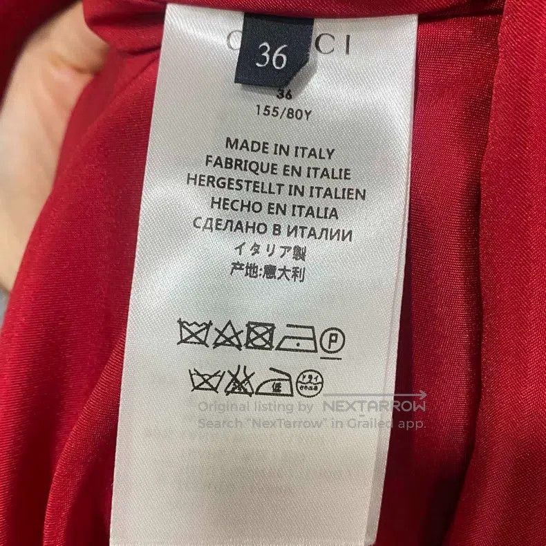 Gucci Gucci Red long tweed coat Size XS / US 0-2 / IT 36-38 - 5 Thumbnail