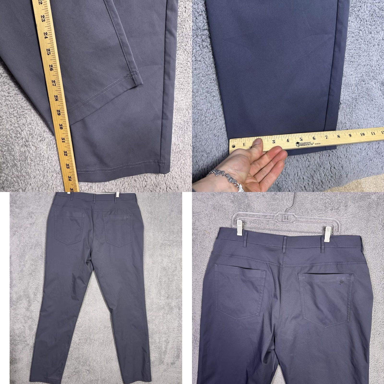 Vintage Public Rec Pants Mens 38x34 Gamechanger Chino 5 Pocket Performance Tech Golf Pants Size US 38 / EU 54 - 8 Thumbnail