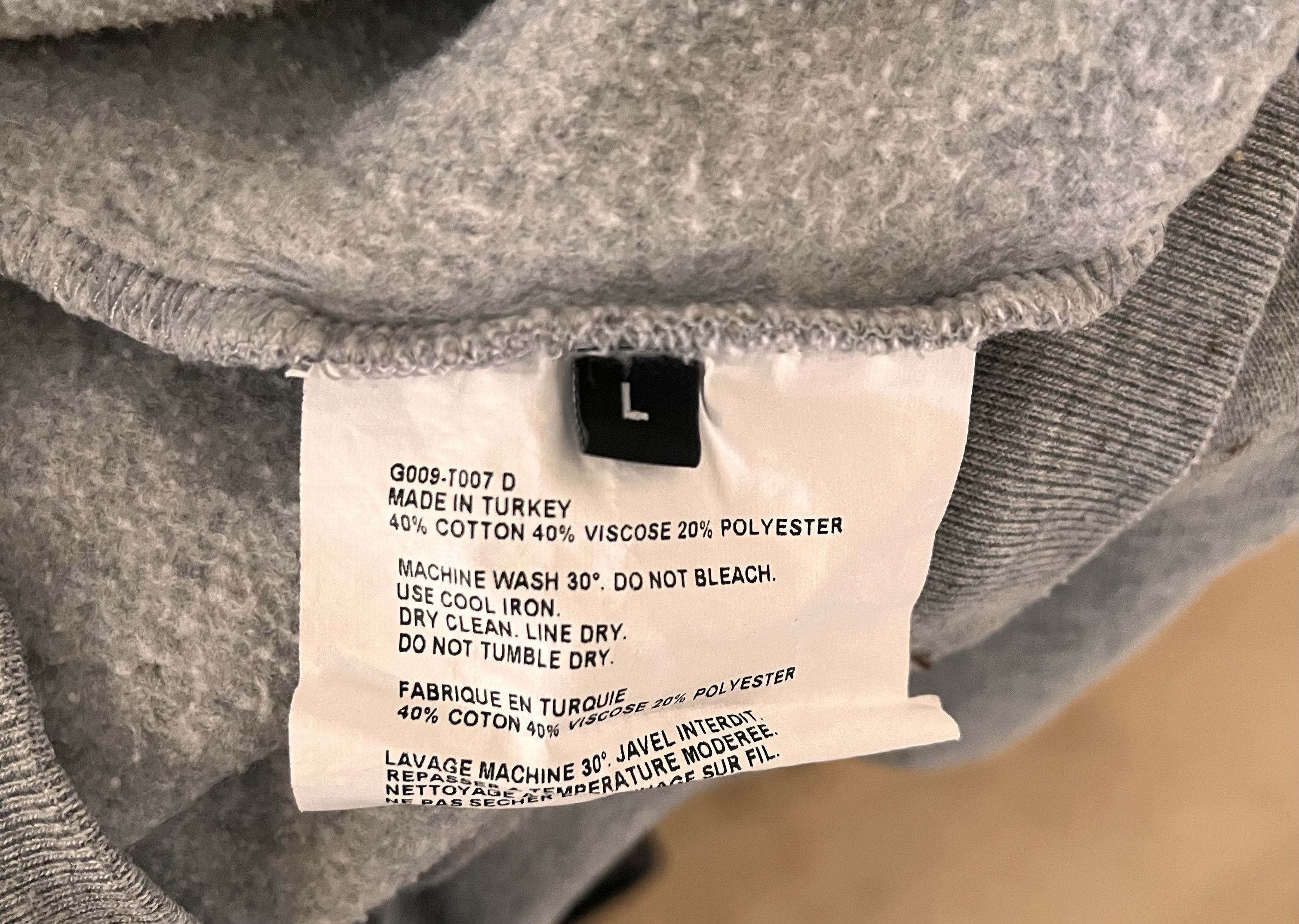 Gosha Rubchinskiy Gosha Rubchinskiy Logo Hoodie Size US L / EU 52-54 / 3 - 5 Thumbnail
