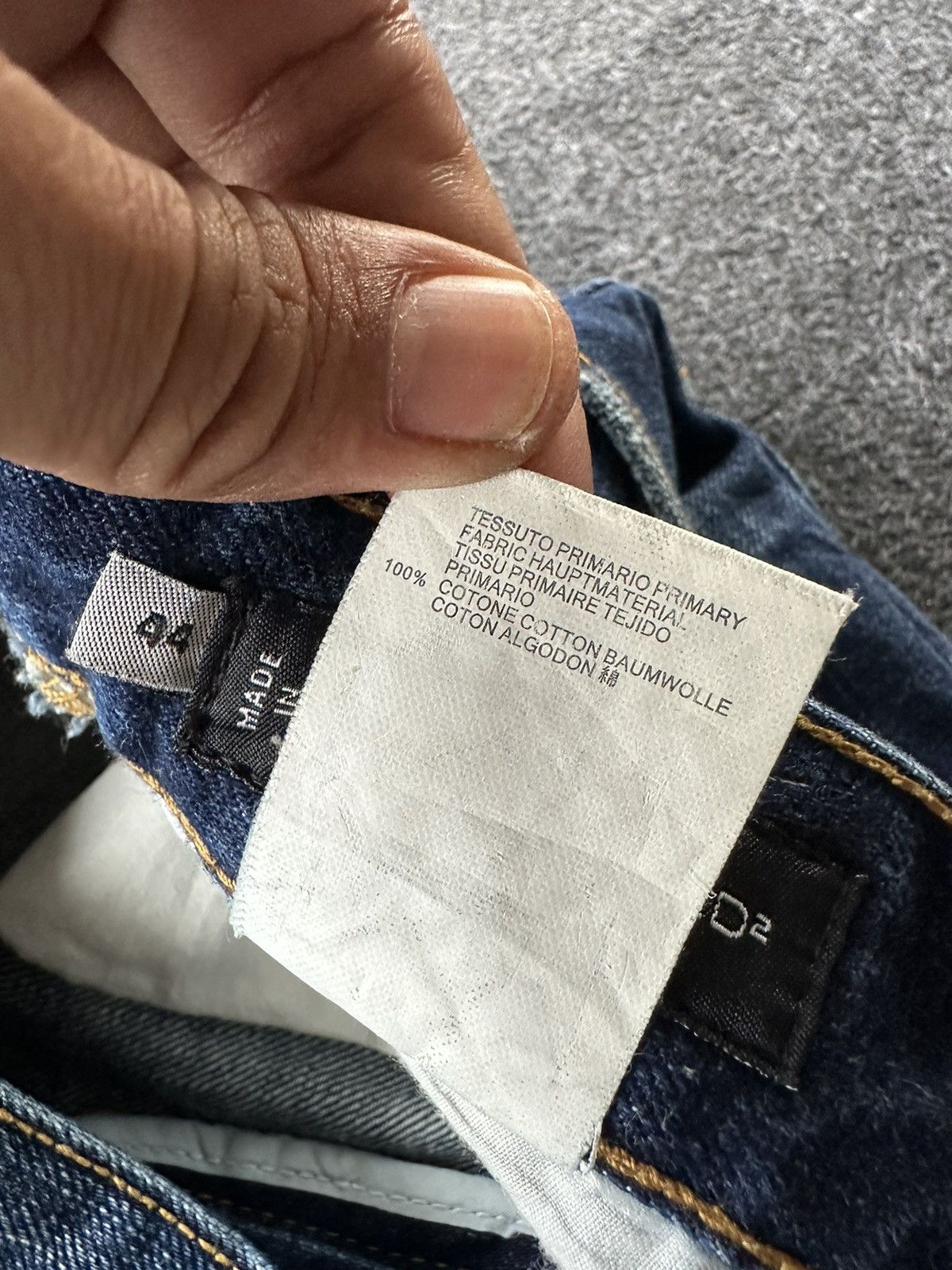 Dsquared2 Dsquared2 Italy Crop Skinny Denim D242 Size US 28 / EU 44 - 15 Thumbnail