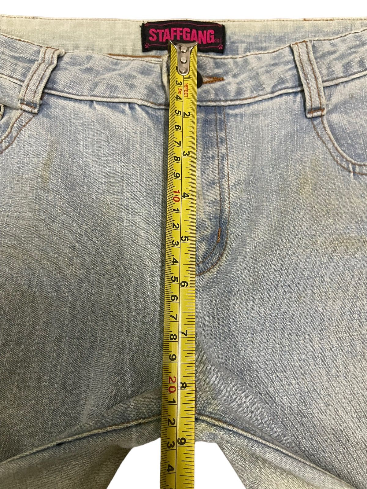 If Six Was Nine Vintage Japanese Brand Blue Wash Style Flare Jeans Size US 29 - 14 Thumbnail
