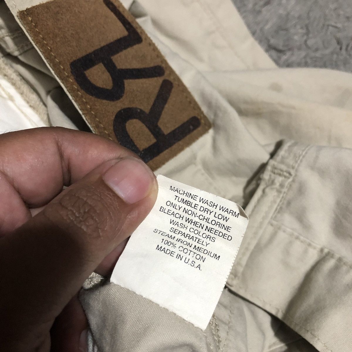 Polo Ralph Lauren × RRL Ralph Lauren × Vintage Vtg POLO RRL CHINO CASUAL PANTS Size US 34 / EU 50 - 7 Thumbnail