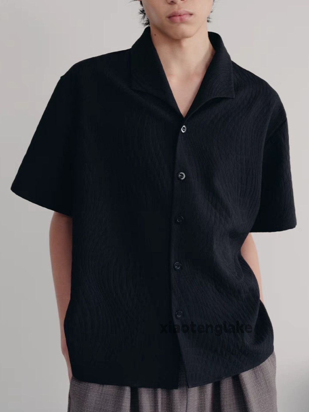 Designer Unisex utility punk yuppie loose outdoor work shirt Size US XL / EU 56 / 4 - 4 Thumbnail