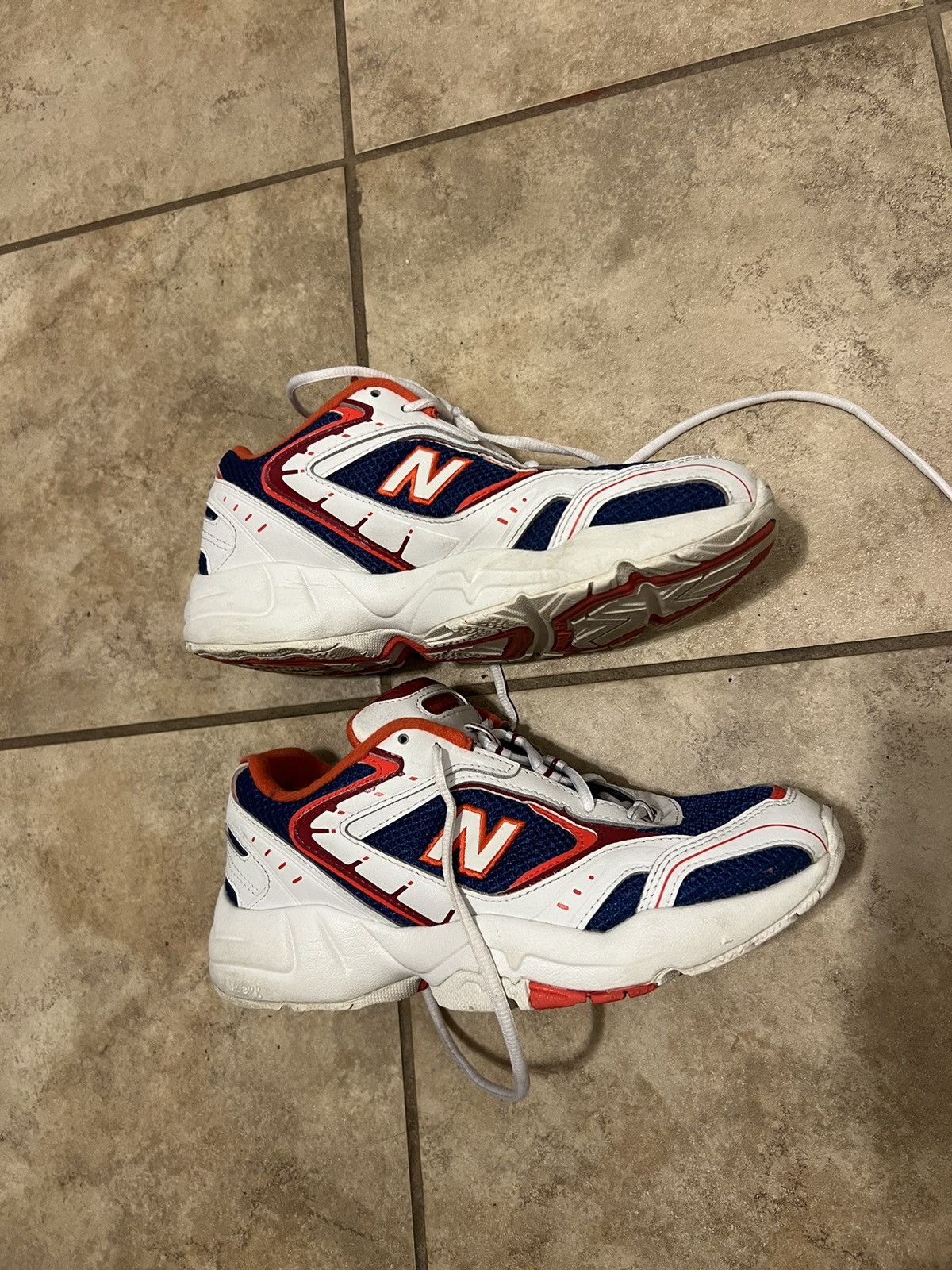New Balance New Balance 452 White Blue Size US 7.5 / EU 40-41 - 5 Thumbnail