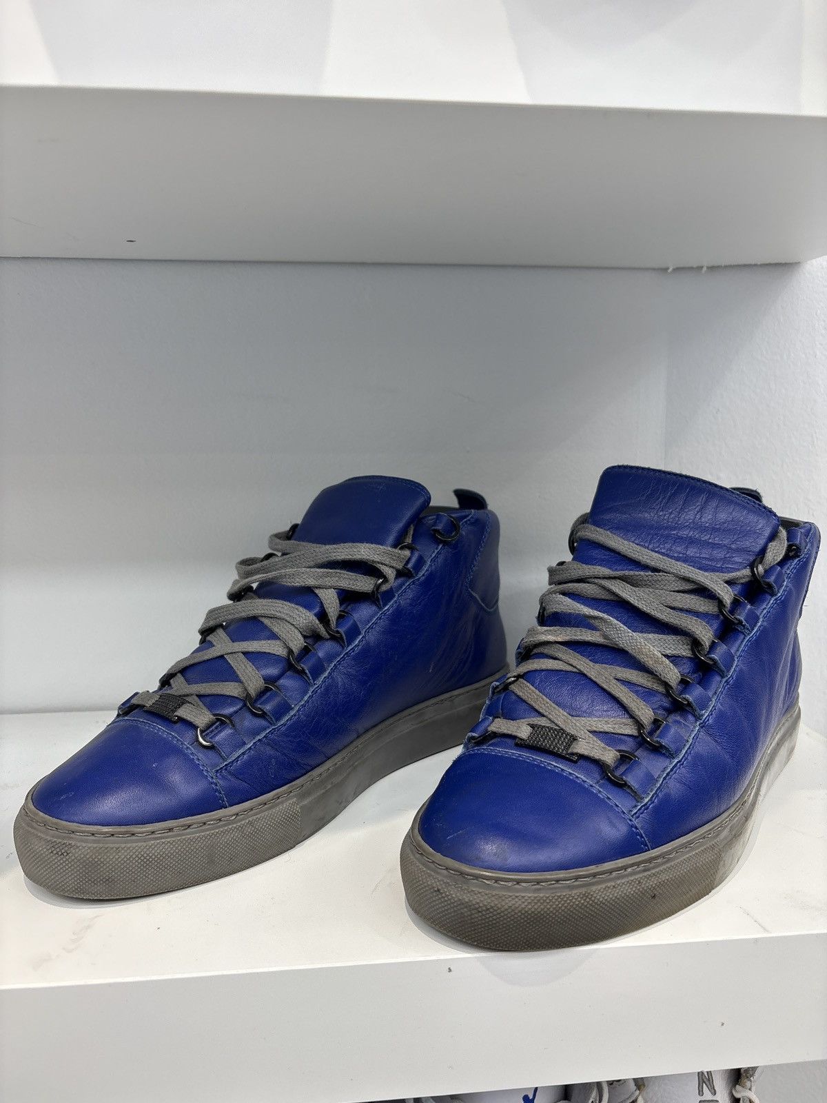 Balenciaga Balenciaga arenas blue gray Size US 8 / EU 41 - 1 Thumbnail