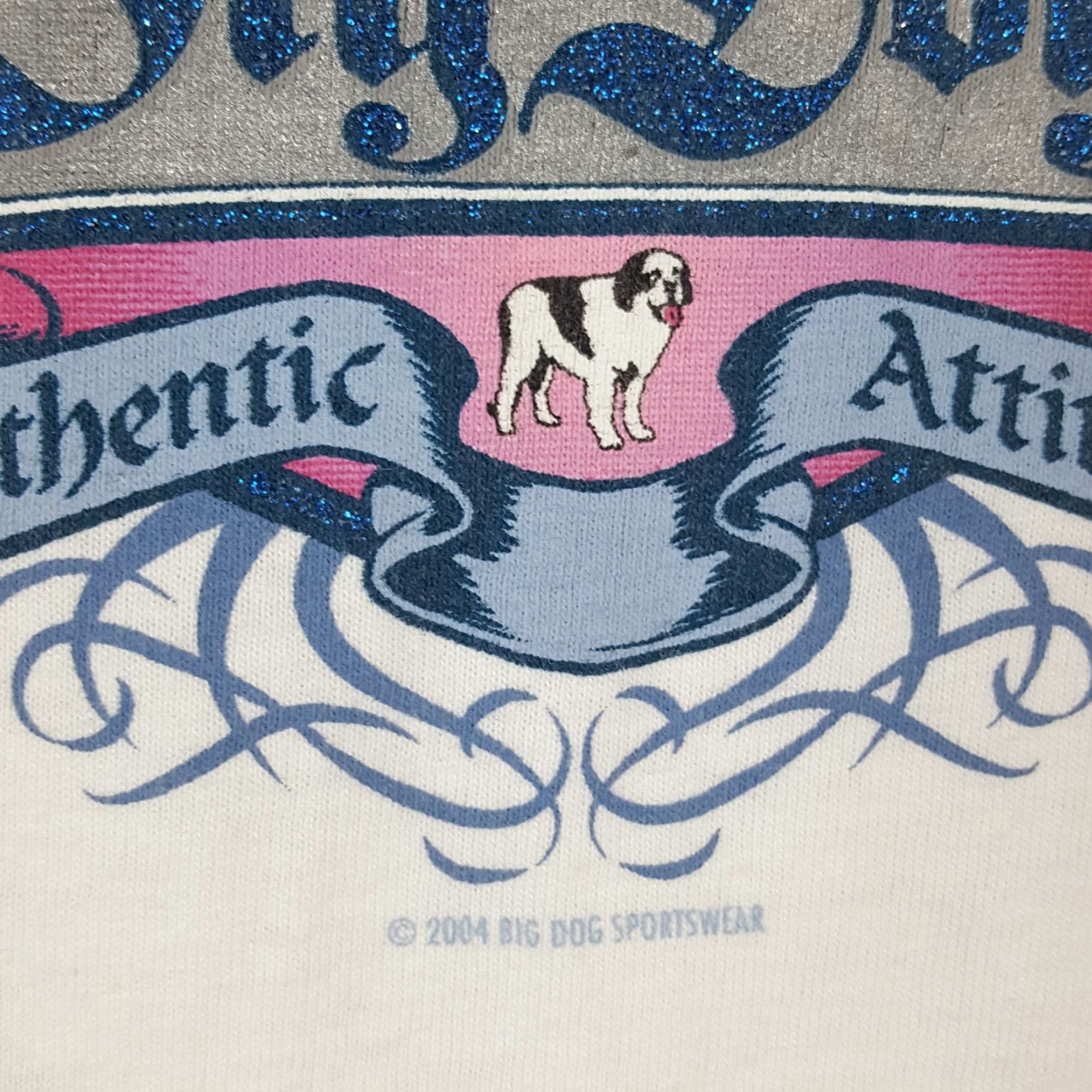 Big Dogs VINTAGE Big Dogs Y2K Tribal Logo Women's XL Retro Short Sleeve T-Shirt Top Cotton Casual 90s Dog Outdoor Size XL / US 12-14 / IT 48-50 - 4 Thumbnail