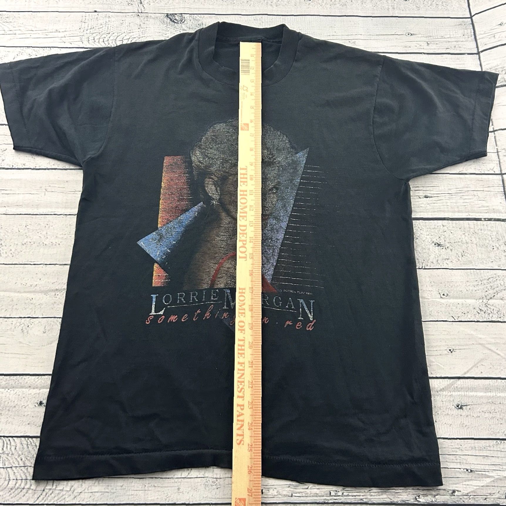 Vintage VINTAGE Screen Stars Shirt Mens L Black 1990s T-Shirt Crew Neck Short Sleeve Size US L / EU 52-54 / 3 - 5 Thumbnail