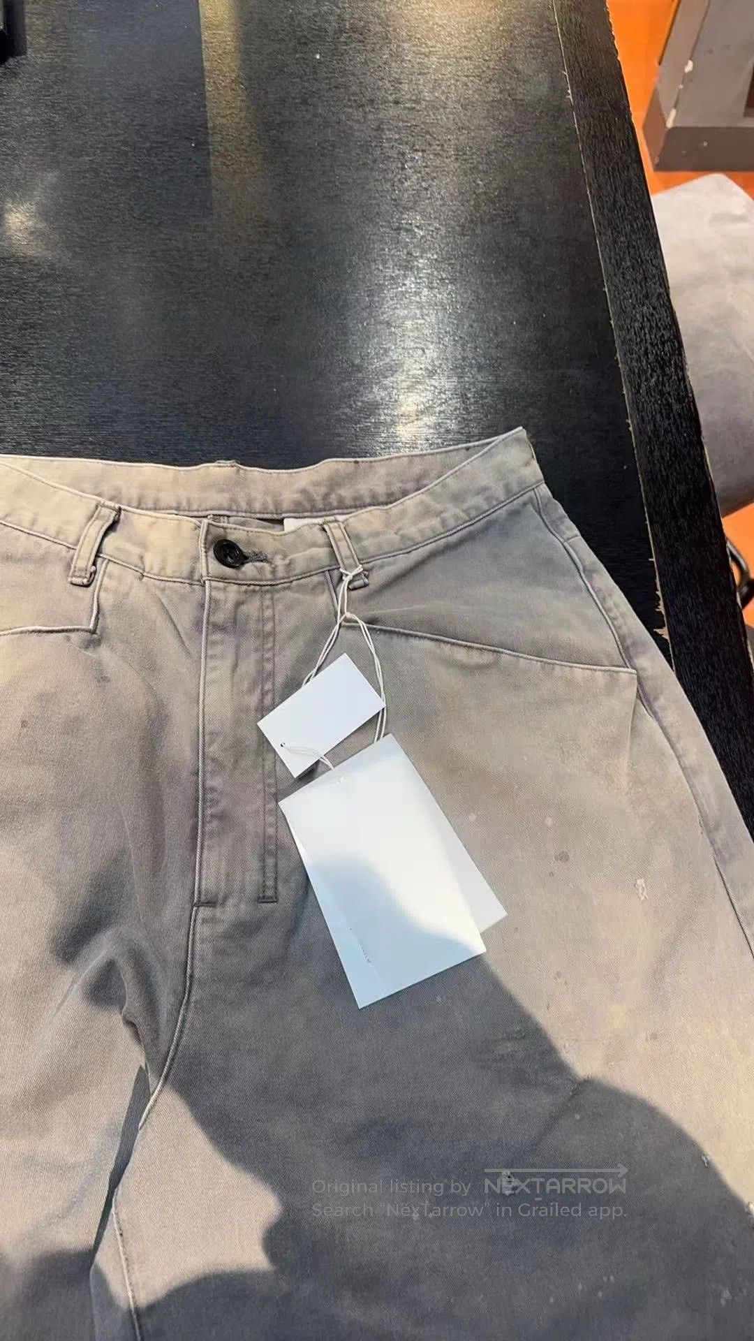 Other ancellm 26ss Wide Distressed Slacks. Size US 41 - 3 Thumbnail