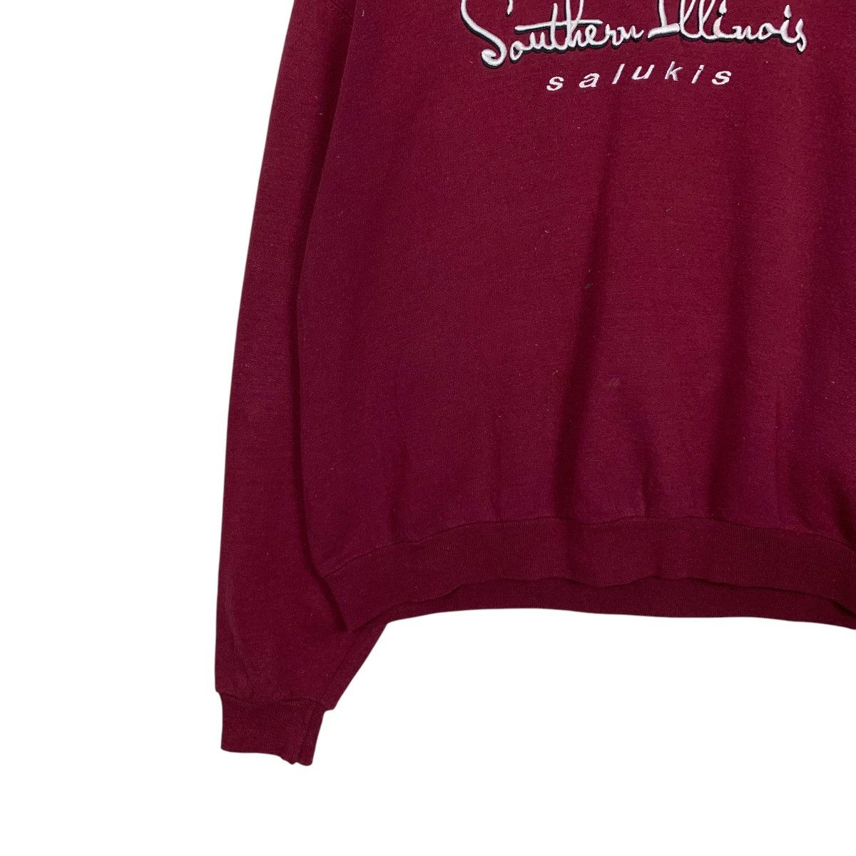 Vintage 90s Southern Illinois Salukis Crewneck Sweatshirt #2518-C114 Size US XL / EU 56 / 4 - 4 Thumbnail