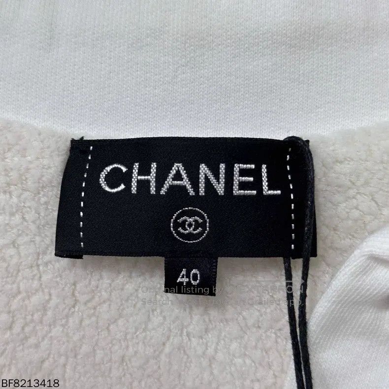 Chanel Chanel 21N Ski Series Rhinestone Letter Print Pullover Lon Size S / US 4 / IT 40 - 4 Thumbnail