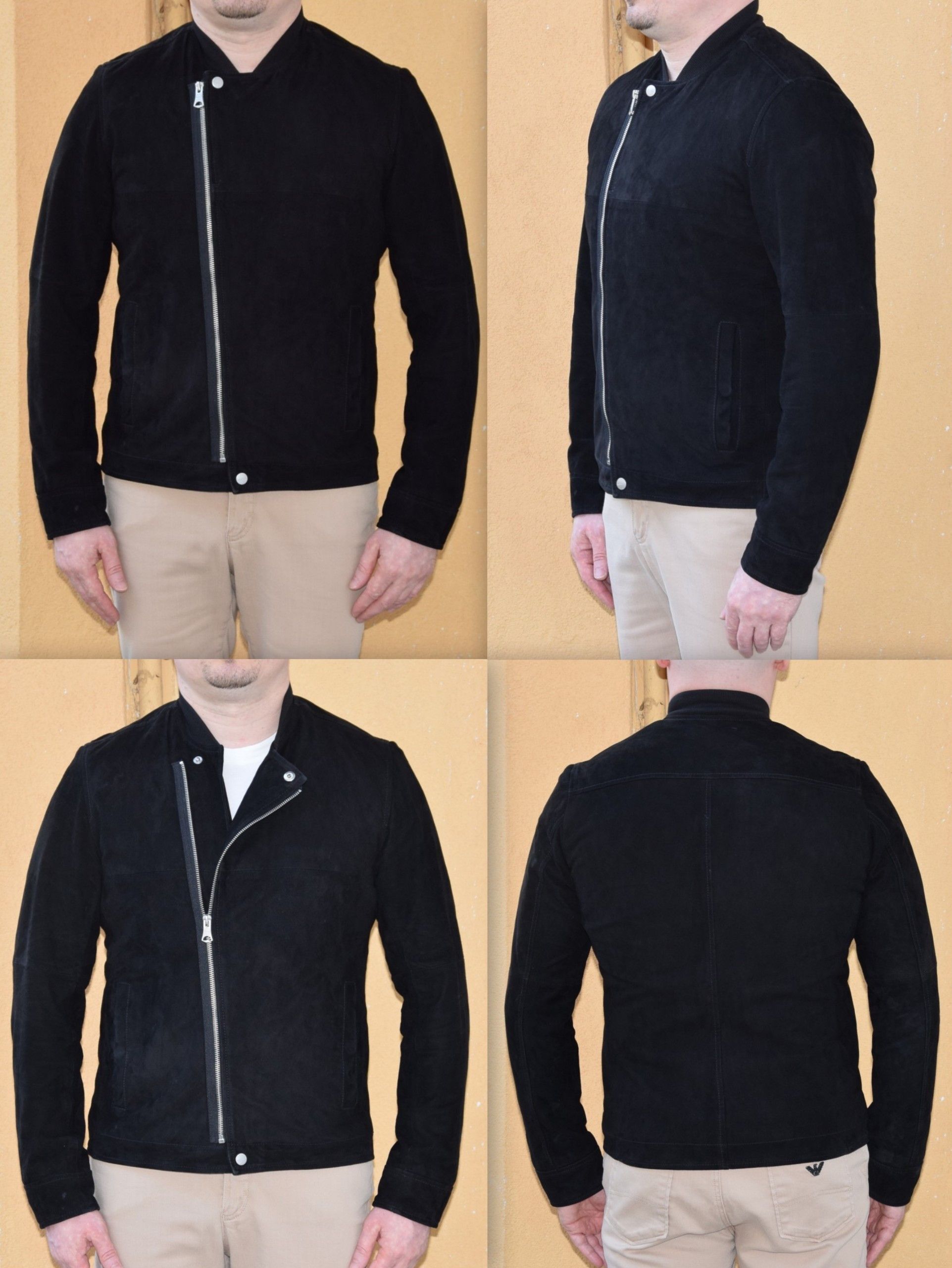 MATINIQUE GOAT SUEDE LEATHER JACKET Sz. S PTP 20.4