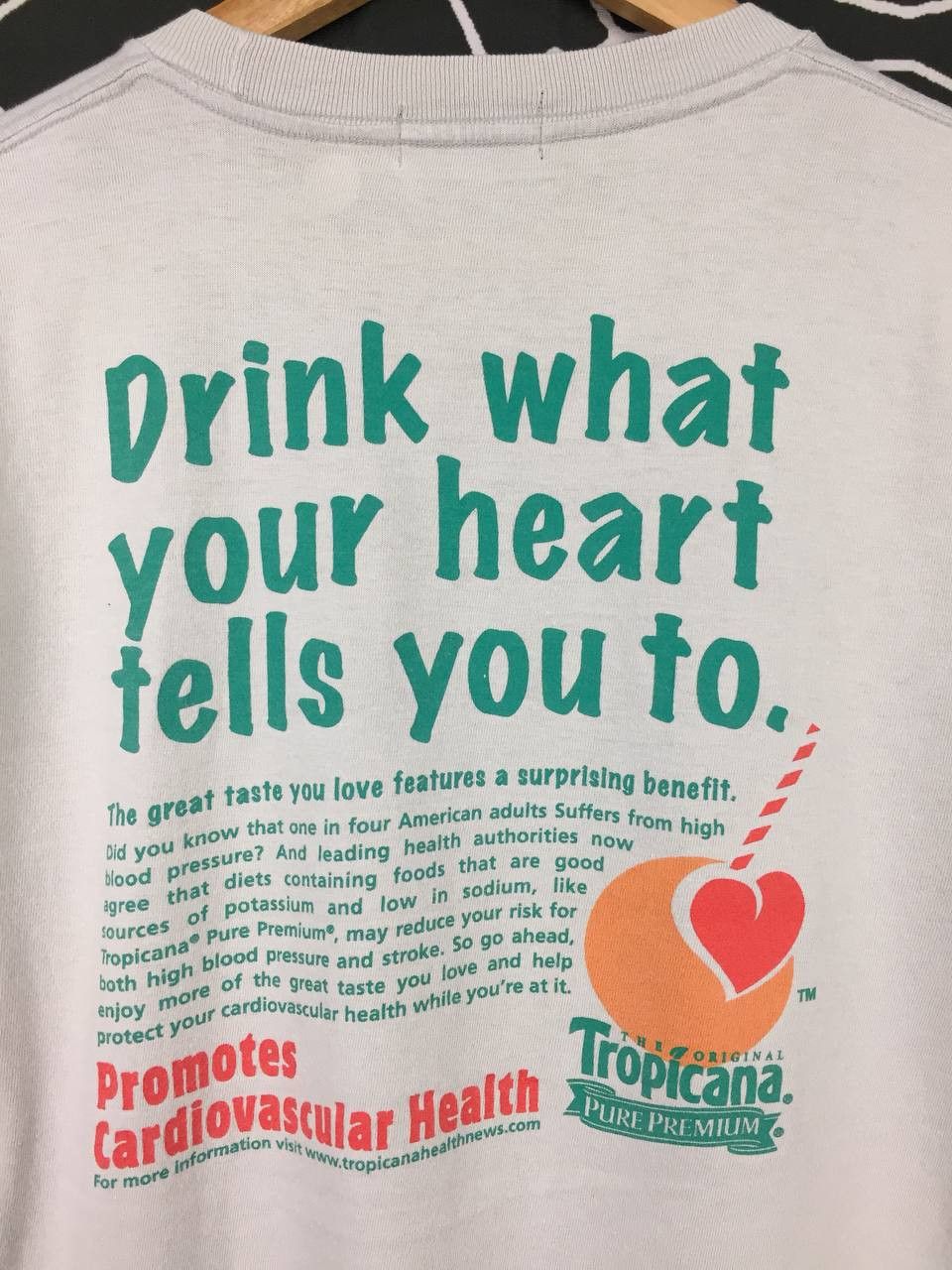 Vintage Vtg Tropicana The Original Orange Juice Promo Tee Size US L / EU 52-54 / 3 - 3 Thumbnail