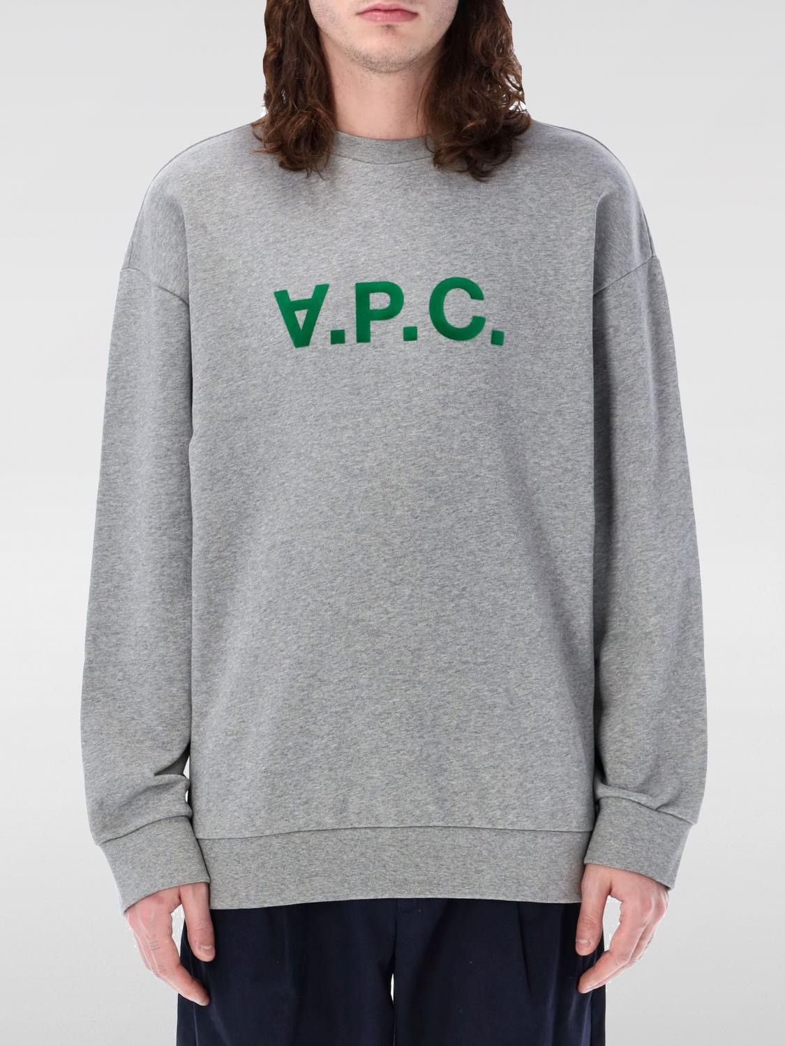 A.P.C. × Designer A.P.C. Grey ‘VPC’ Sweatshirt Size US L / EU 52-54 / 3 - 1 Thumbnail