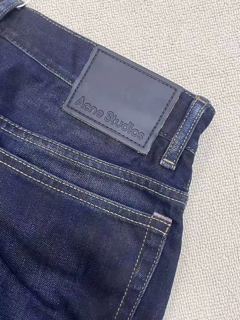 Acne Studios Acne Studios Washed and aged, mud-dyed cat beard denim Size US 30 / EU 46 - 3 Thumbnail